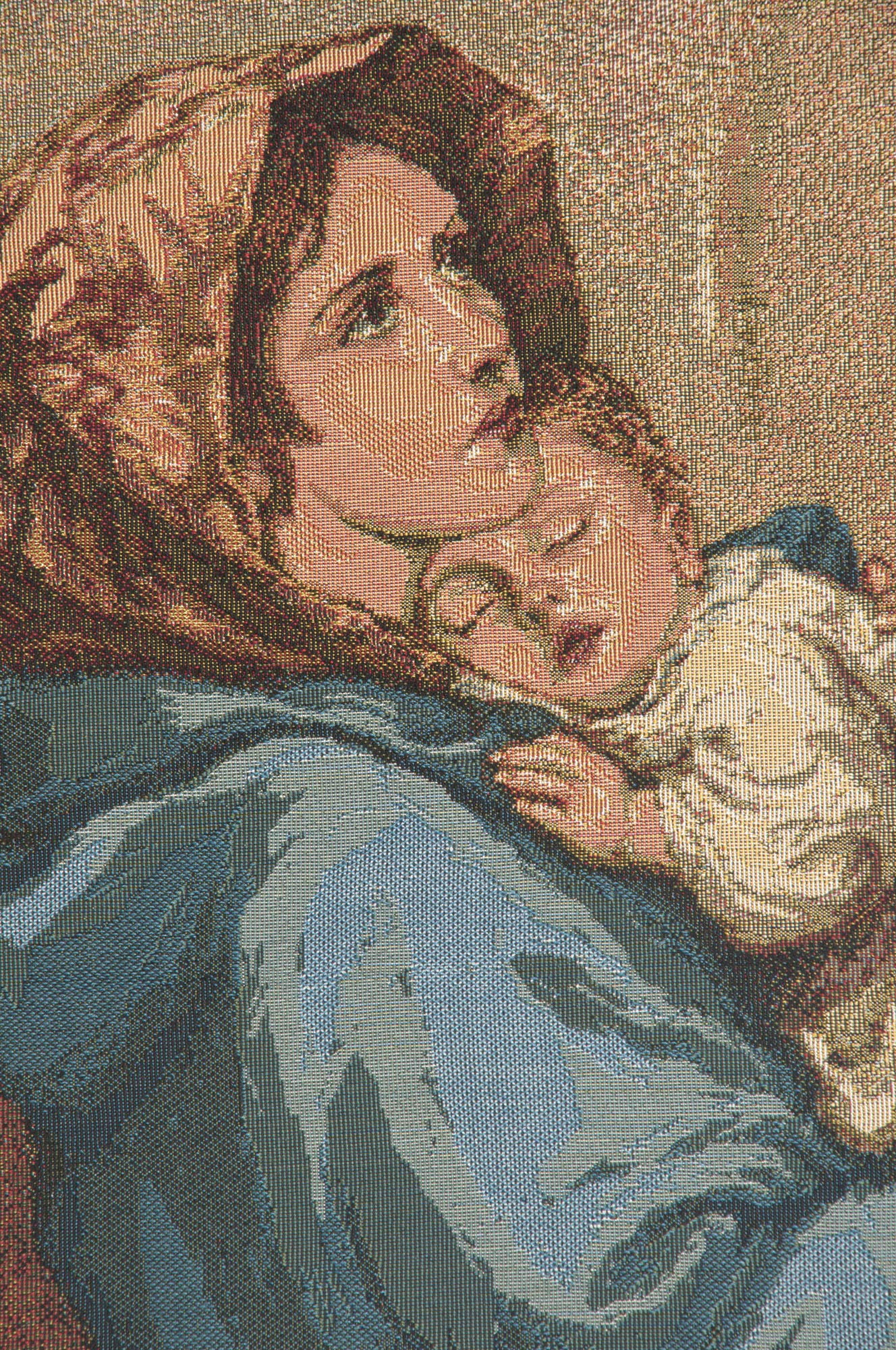 ヨーロッパ　タペストリー Large Vintage Floral Tapestry Wall Hanging West Germany 18