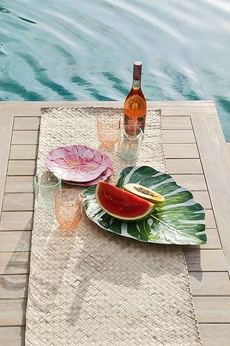 Miniatura 10 de TarHong Bubble Double Old Fashion Glass Mint, 15.5 onzas, plástico premium, juego de 6