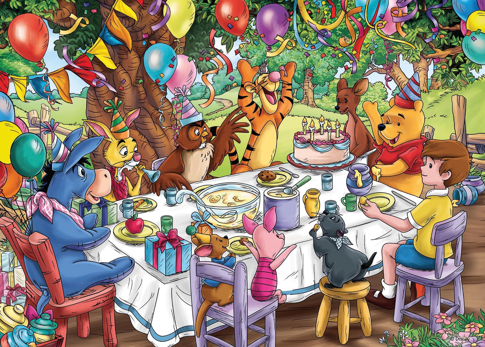 Disney Collector's Edition Winnie the Pooh 1000 Piece Jigsaw Puzzle for Adults - 12000385 - Handcrafted Tooling, Made in Germany, Every Piece Fits Together Perfectly