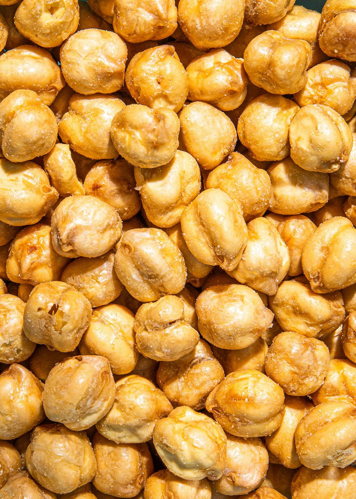 KoRo - Ceci tostati e salati 1 kg - versatili e croccanti - maxi formato - saporiti per aperitivi e come snack