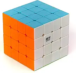 Cubo Mágico Profissional 4x4x4 Qiyi Qiyuan S Stickerless