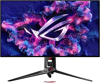 ASUS ROG Swift OLED PG32UCDP – 31.5″ Gaming Monitor, 4K 240Hz or FHD 480Hz, 0.03ms, AI Assistant, An