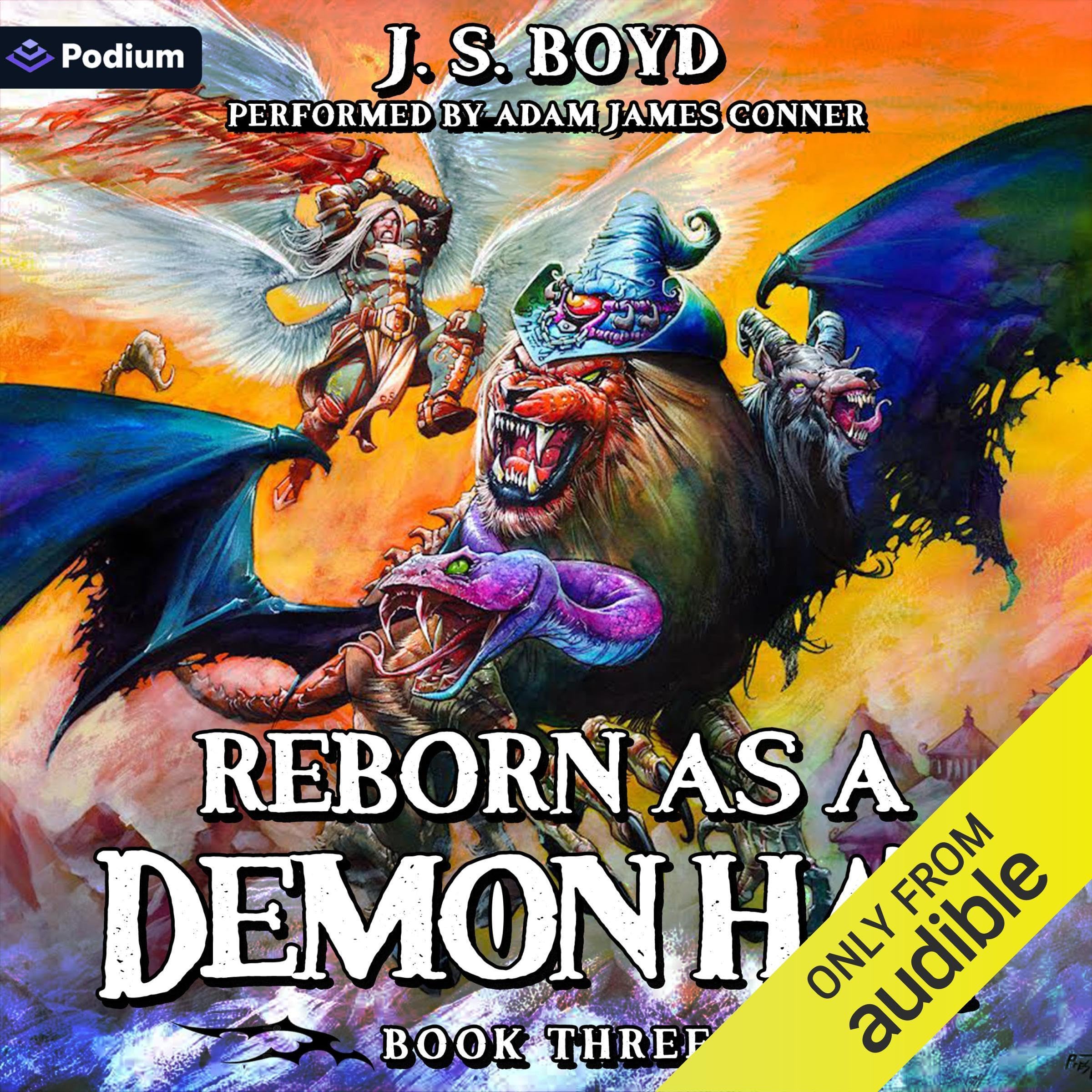 Cover art for Reborn as a Demon Hat 3: A Monster Evolution Isekai LitRPG
