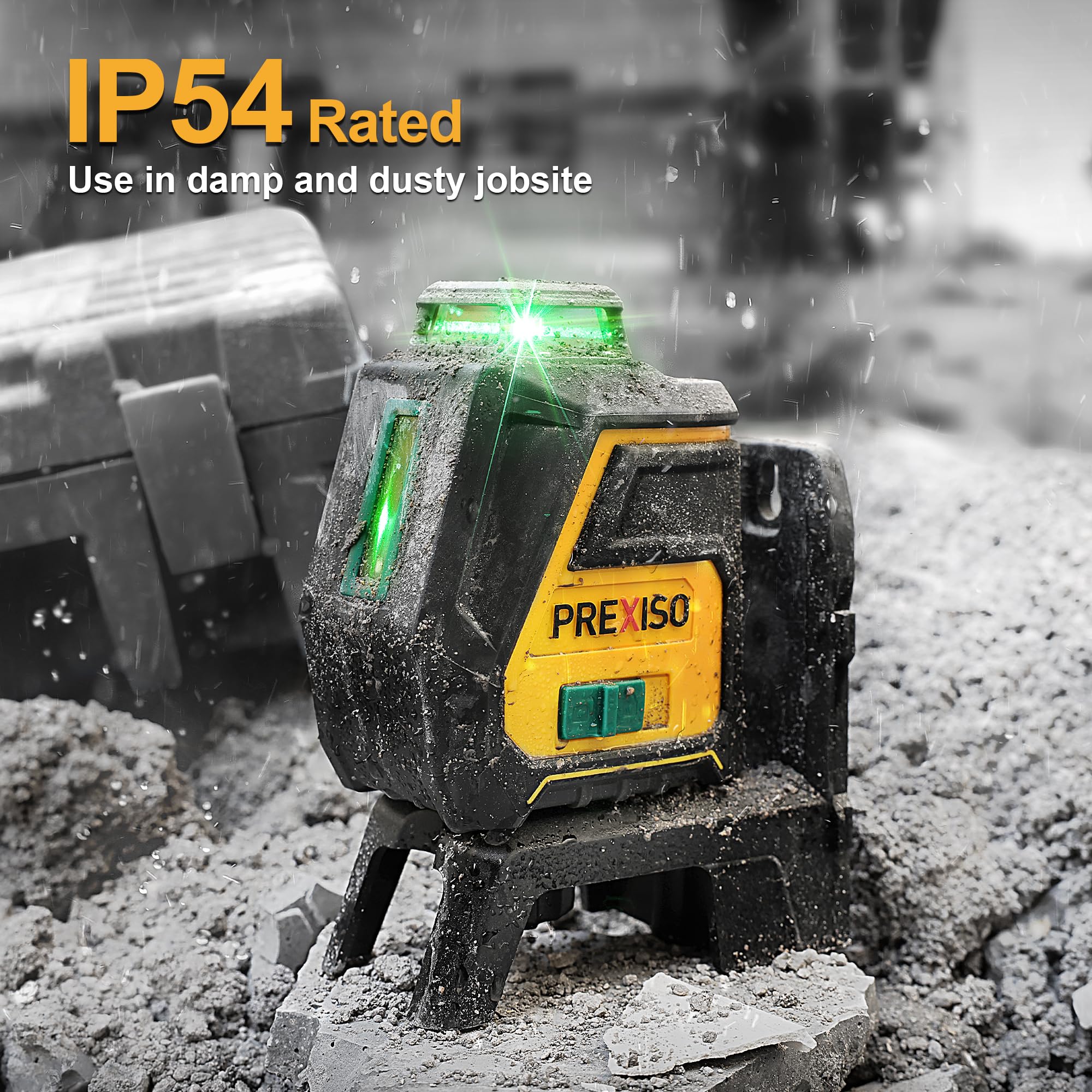 Prexiso 360 Laser Level - 360° Green Laser -4 Prexiso 360 Laser Level - 360° Green Laser -4