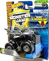Vista 2 de Hot Wheels Monster Jam 2018 Creatures Cyborg Shark (con coche re-aplastable) escala 1:64