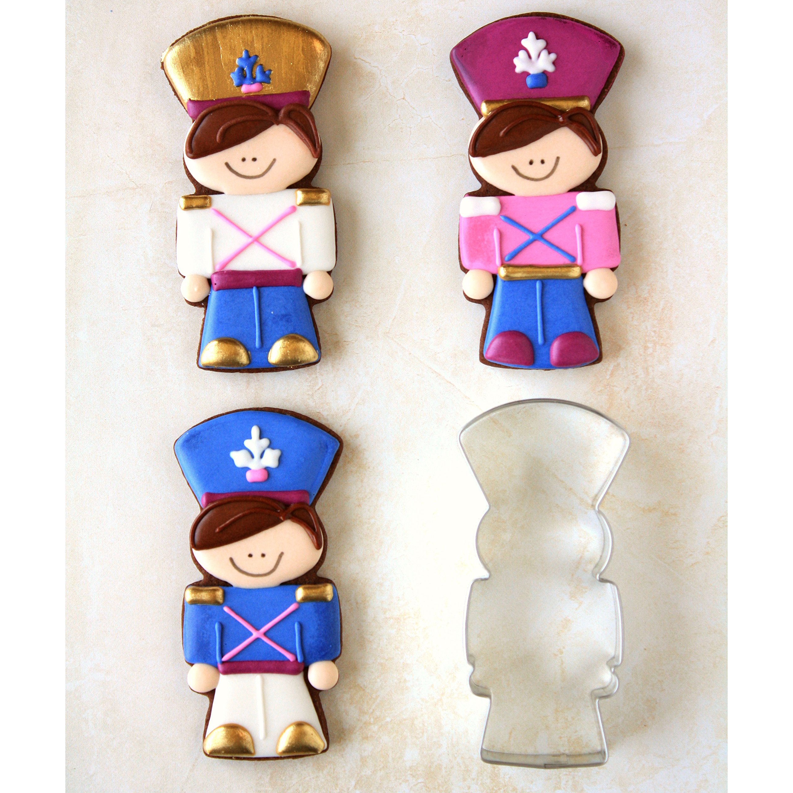 Navidad/Holiday cascanueces cortador de galletas por lilaloa – 4,25 Pulgadas – Ann Clark – nosotros lata chapado en acero