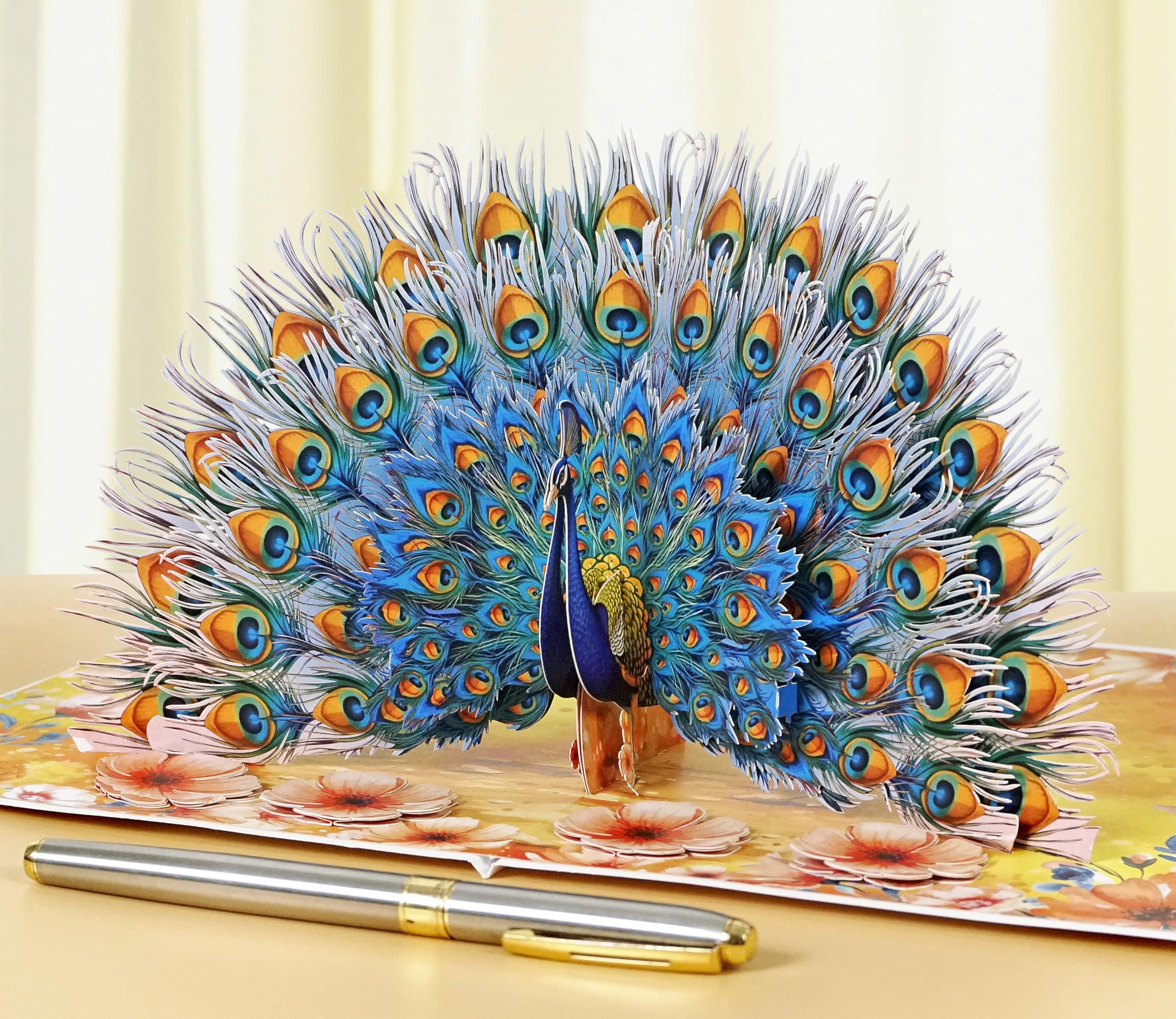 CUTPOPUP Peacock