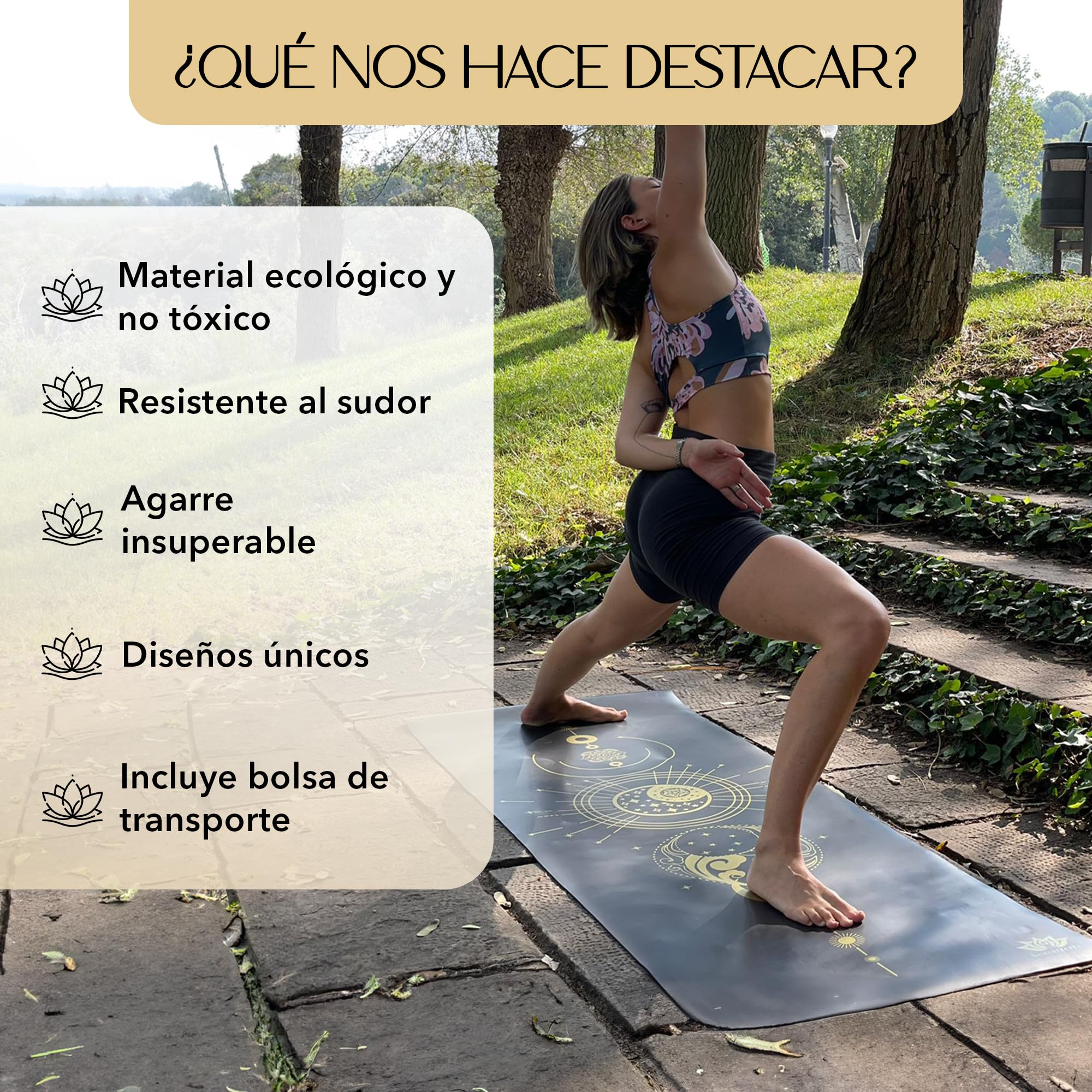 Esterillas de yoga con diseño de mandala - Diseño Exclusivo y Elegante