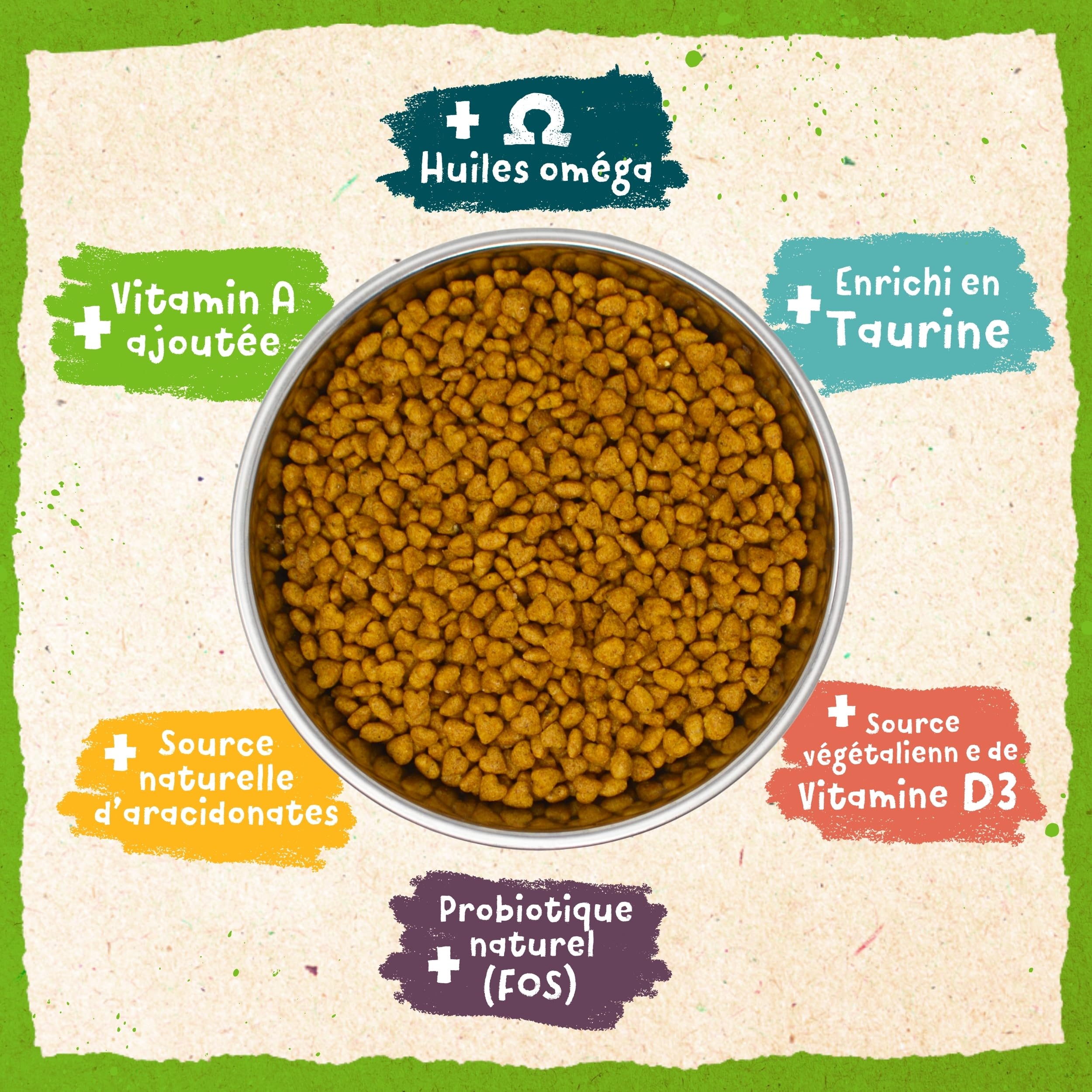 Benevo Végétaliennes Nourriture pour Chats 10kg - Vollständiges Alimentation sèche, Hypoallergénique
