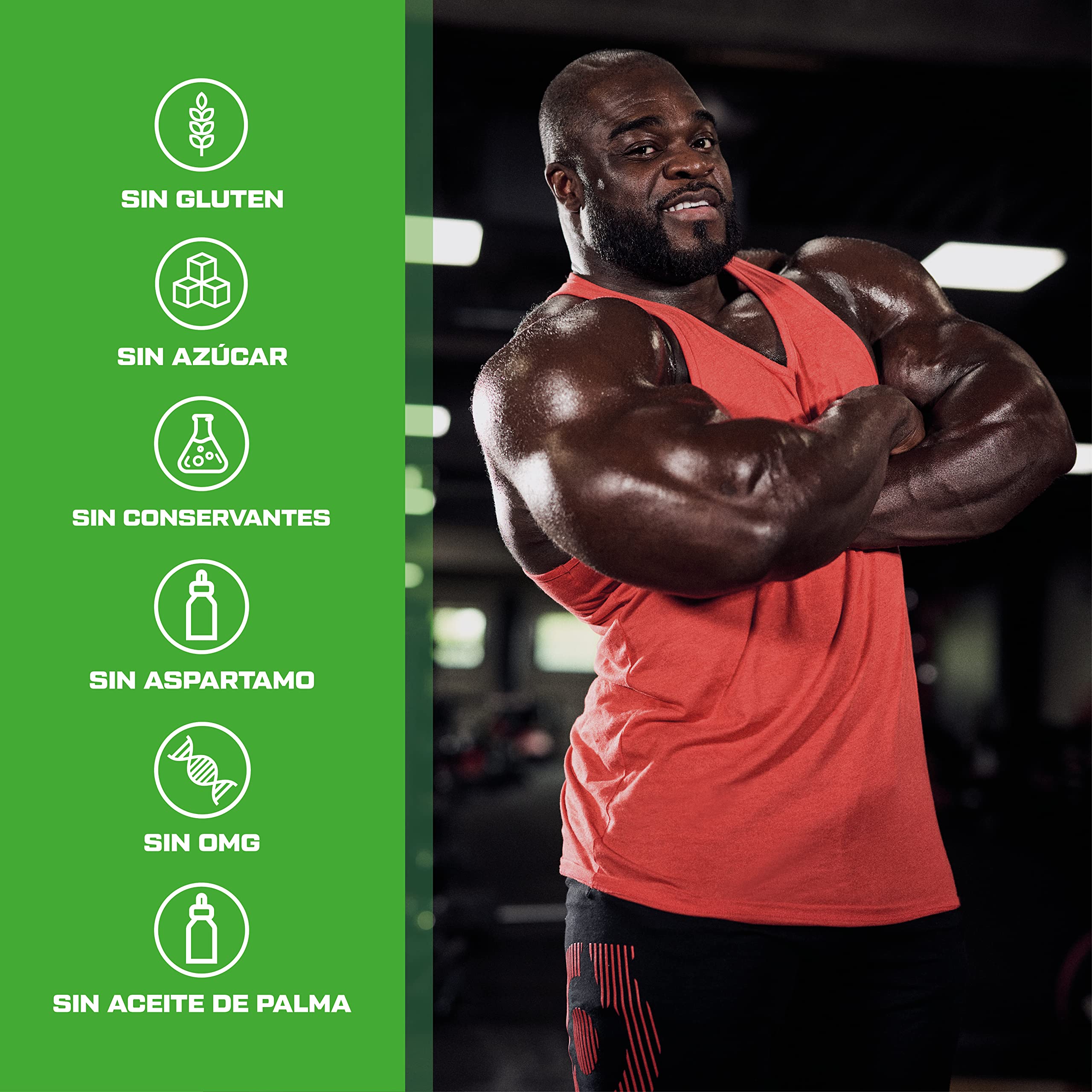 Scitec Nutrition 100% Whey Isolate - Puro Poder Proteico con BCAAs - Glutamina y Arginina - Fórmula sin Azúcar ni Gluten, 1816 g, Vainilla