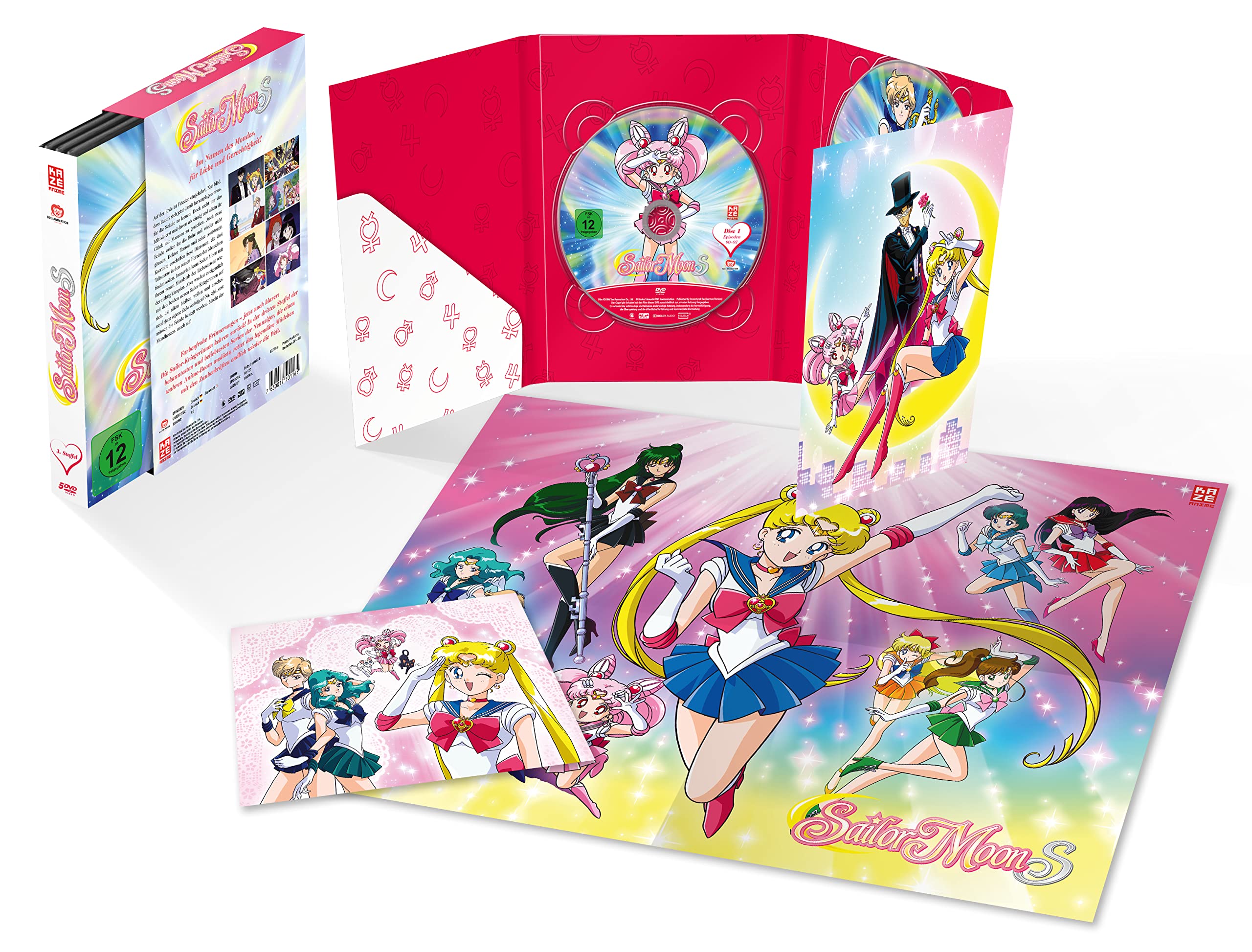 Sailor Moon - Staffel 3 - DVD Box (Episoden 90-127)