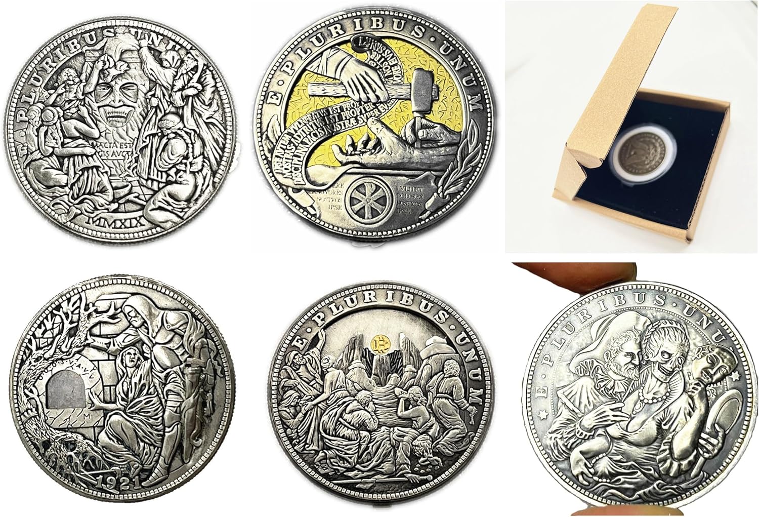 Movable Mechanism Coin Roman Booteen Amazing Art Hobo