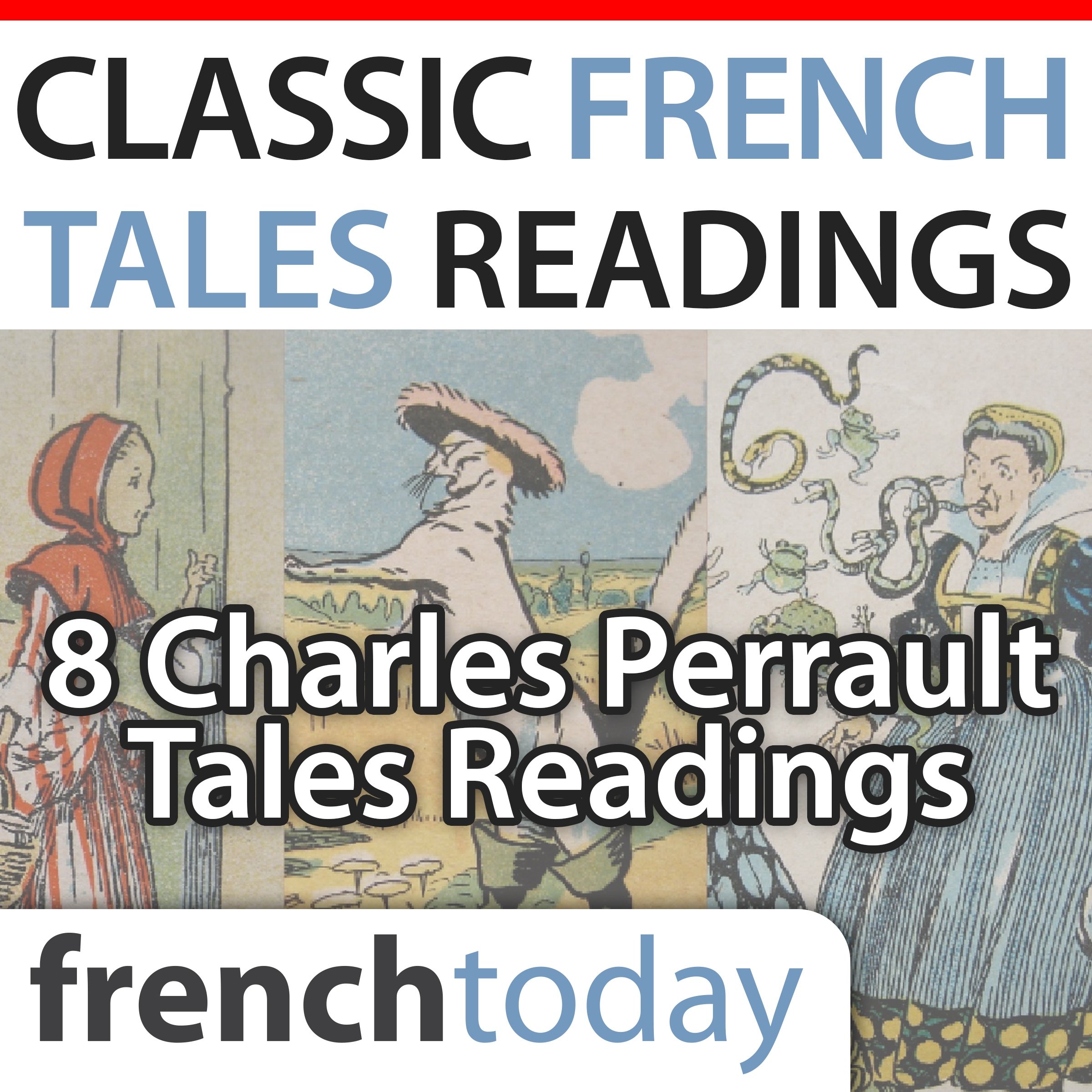 Cover art for Classic French Tales Readings