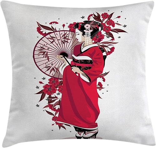 Miniatura 9 de Ambesonne Funda de cojín náutica, diseño de vela a rayas, olas marinas y barco, deportes acuáticos, yate marítimo, funda de almohada decorativa