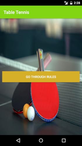 Table Tennis – vue 4