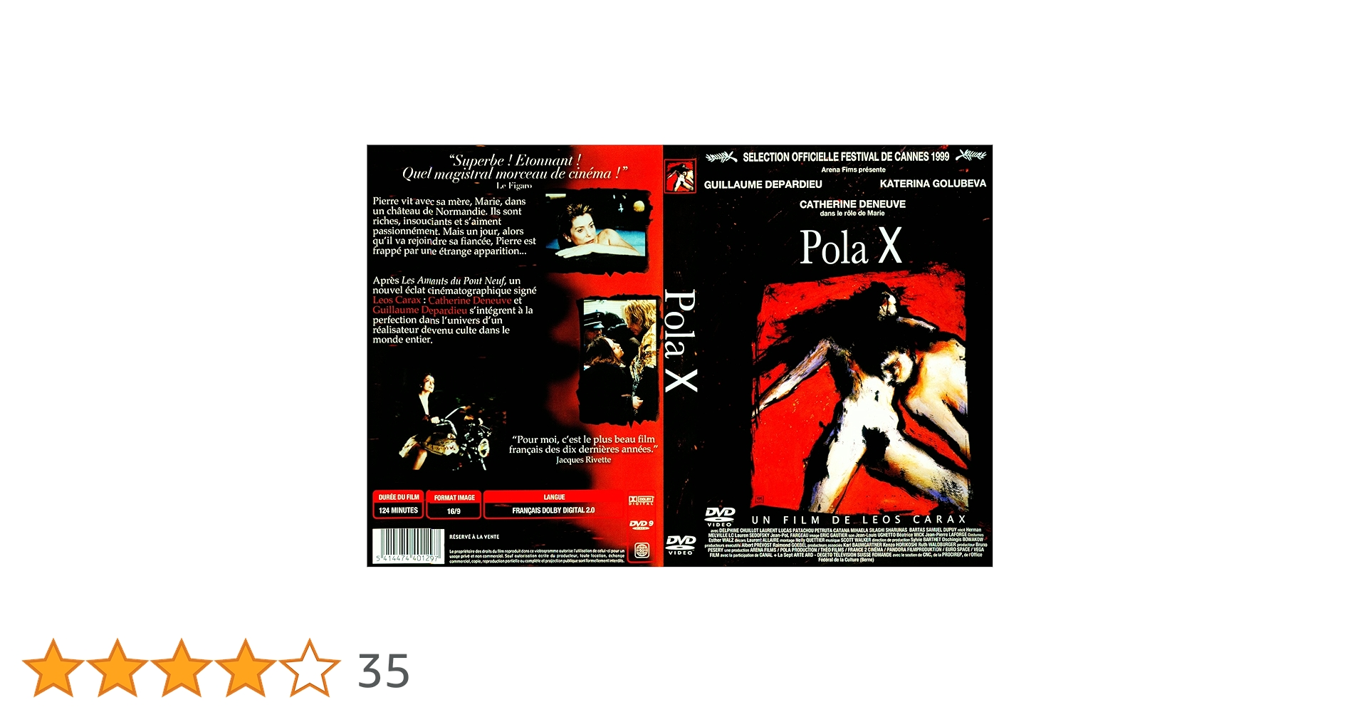 洋画・外国映画 Pola X (DVD) 洋画・外国映画 Pola X (DVD) 洋画・外国