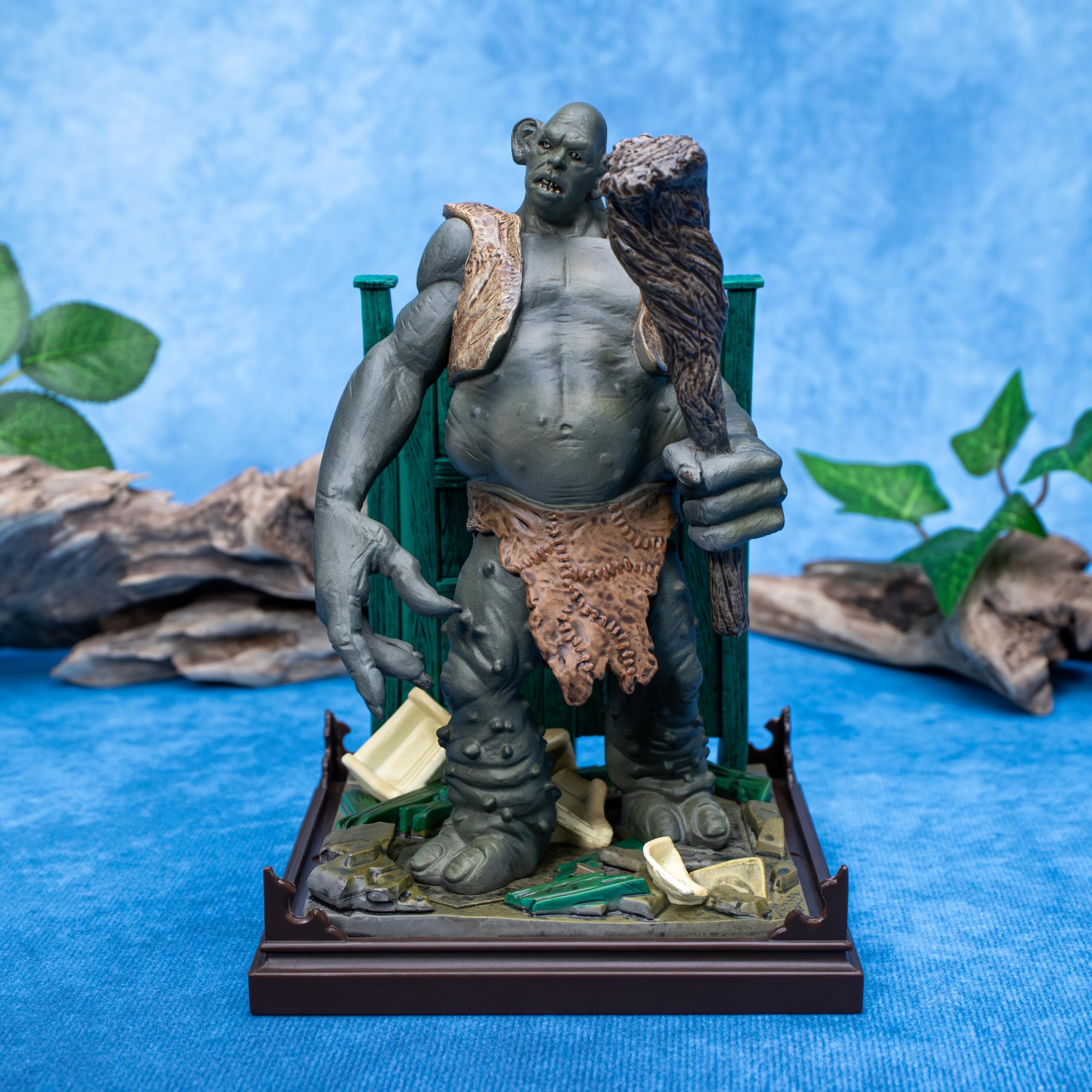 The Noble Collection - Magical Creatures Troll - Hand-Painted Magical Creature #12 - Officially Licensed 7in (18.5cm) Harry Potter Toys Collectable Figures - for Kids & Adults