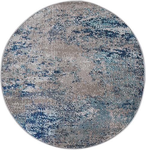 Miniatura 21 de SAFAVIEH Colección Madison - Alfombra decorativa de 4 x 6 pies, rojo y marfil, diseño moderno boho abstracto, no desprende pelusa y fácil de cuidar,