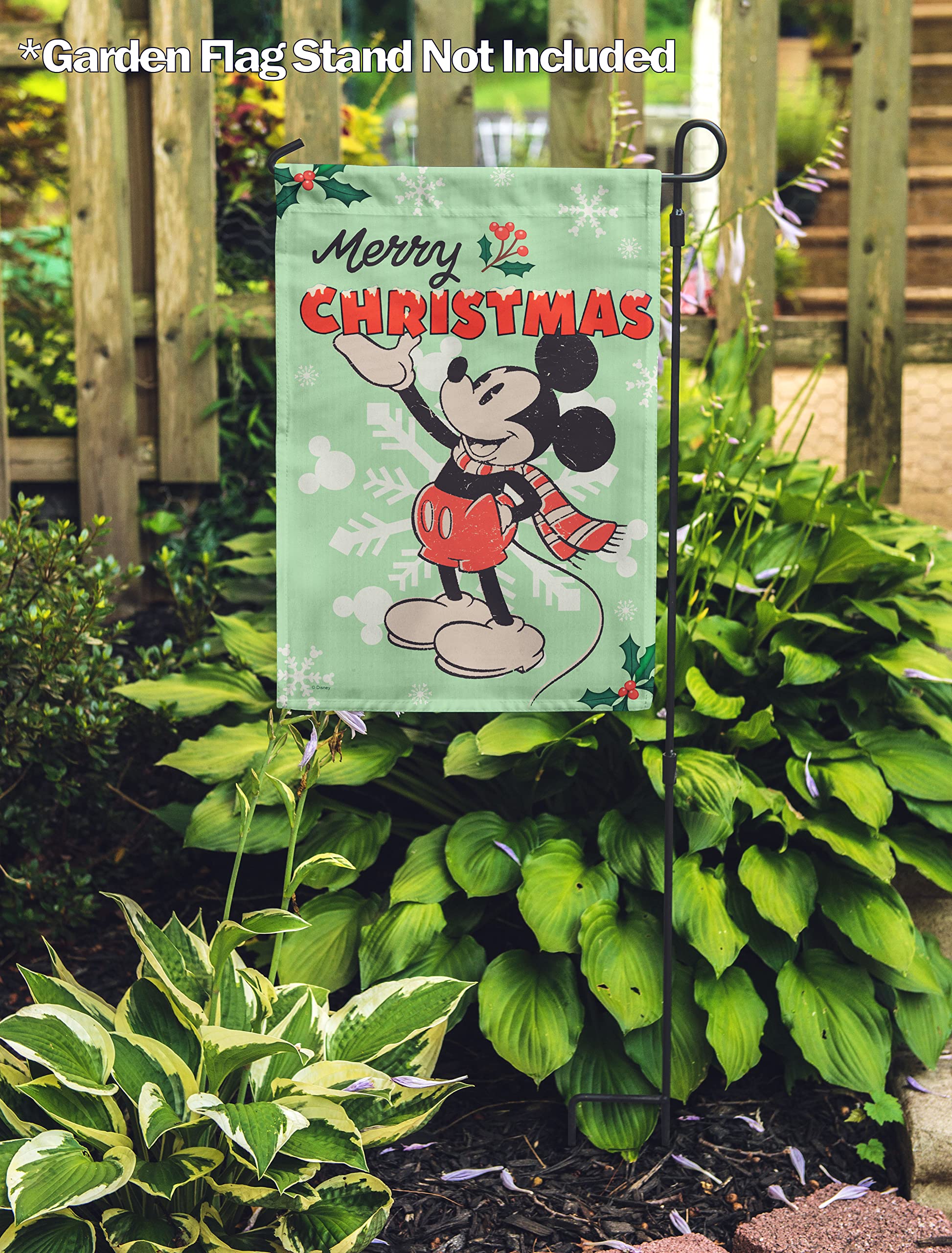 Amazon.com : Flagology, Disney Vintage Mickey Merry Christmas