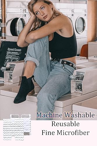 Miniatura 4 de Amazinpure Paquete de 2 almohadillas de repuesto para mopa de vapor Shark Lift-Away & Genius S3973 S3973D S5001 S5002 S5003 S5003D S6001 S6002 S6003