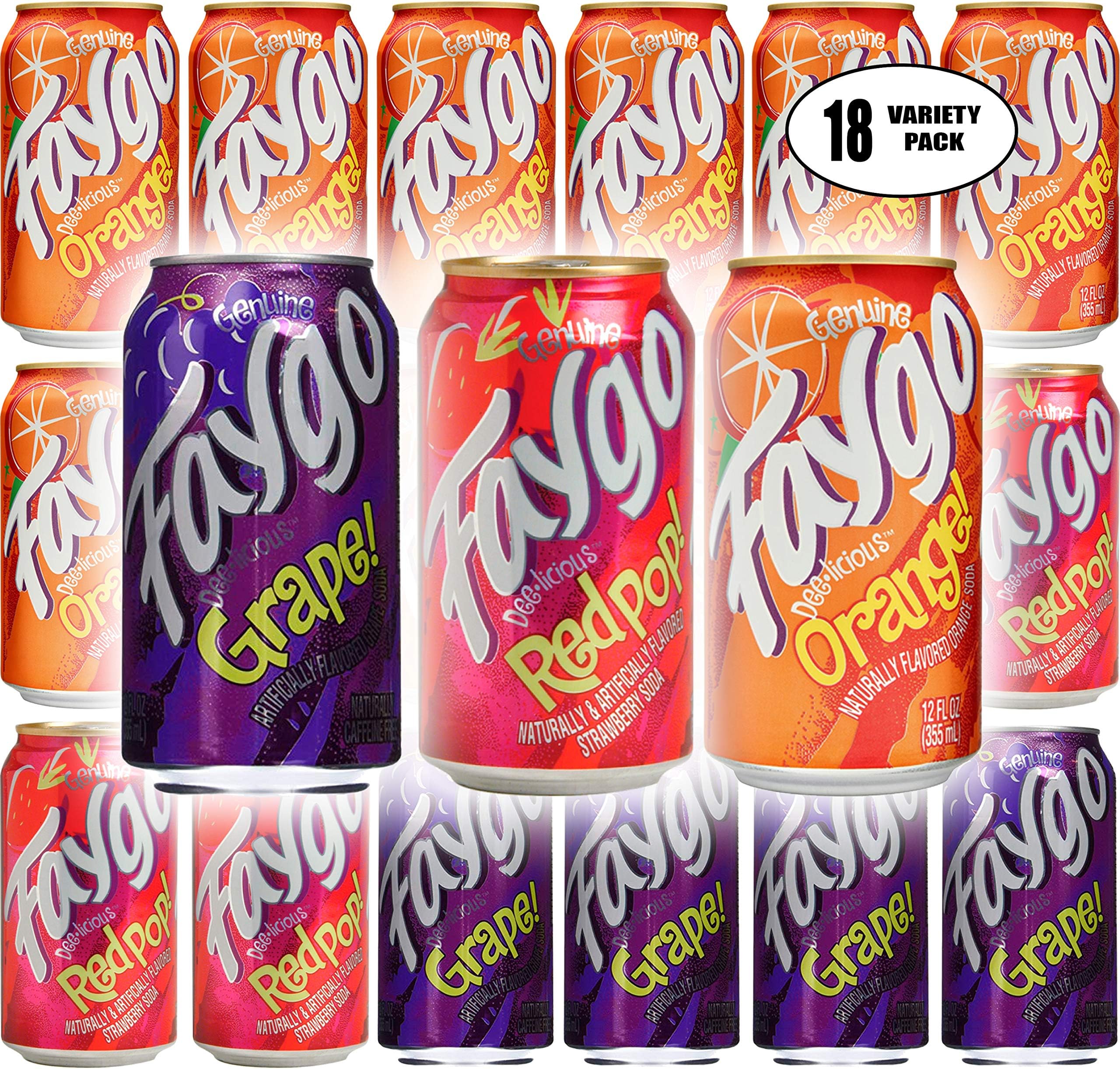 Amazon.com : Jolly Green Apple Soda Pop 20oz Faygo - 4 pack : Grocery ...