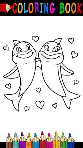 Coloring book Shark For Kids