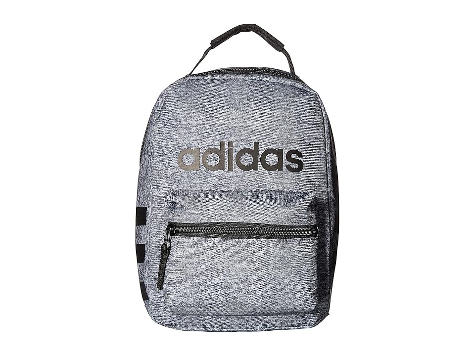 

adidas Santiago Lunch Bag (Jersey Onix/Black) Bags, Gray