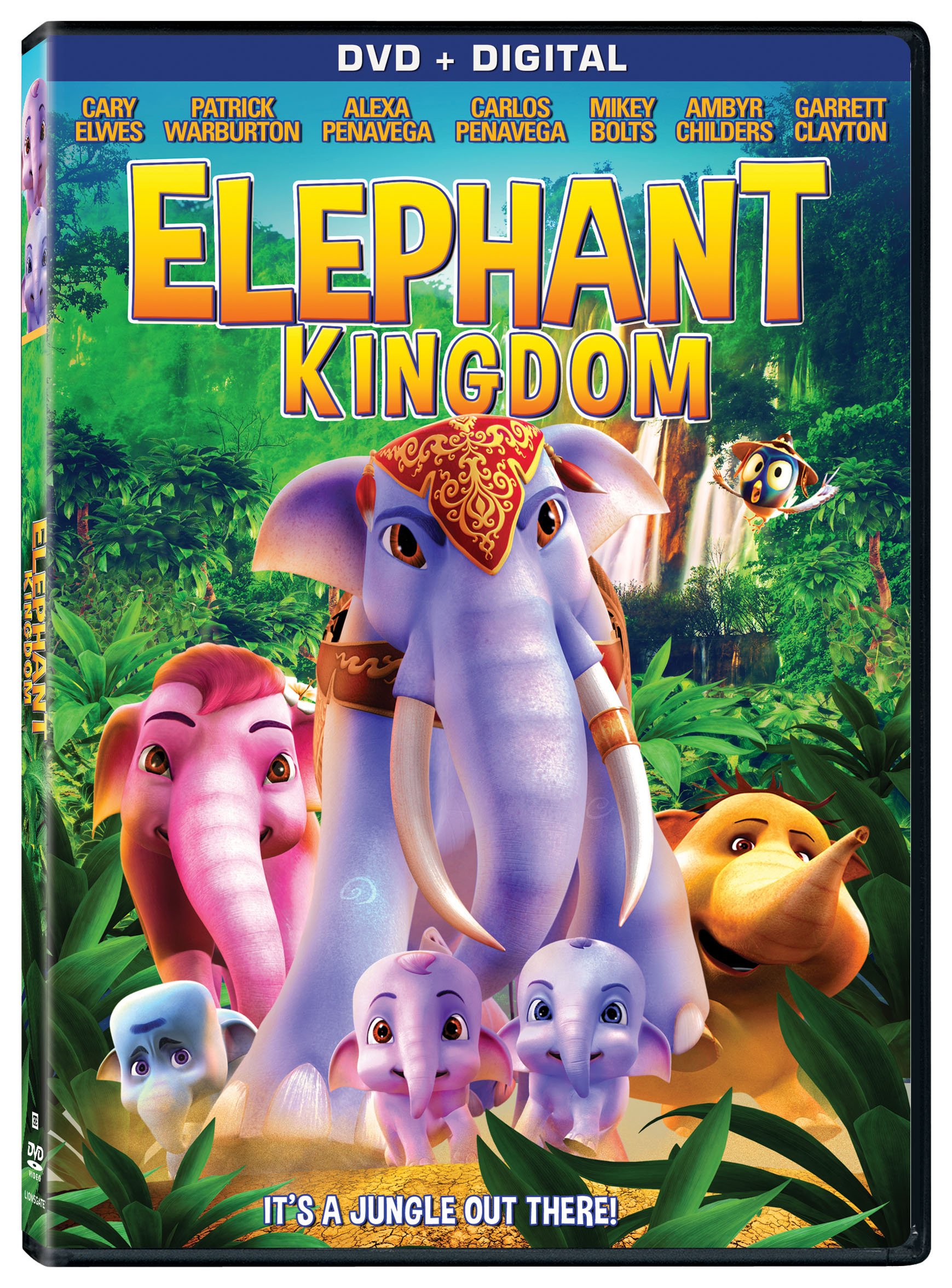 Elephant Kingdom DVD importación USA película documental naturaleza