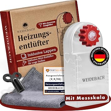 WEIDEBACH® Heater Bleed Key with Collection Tank