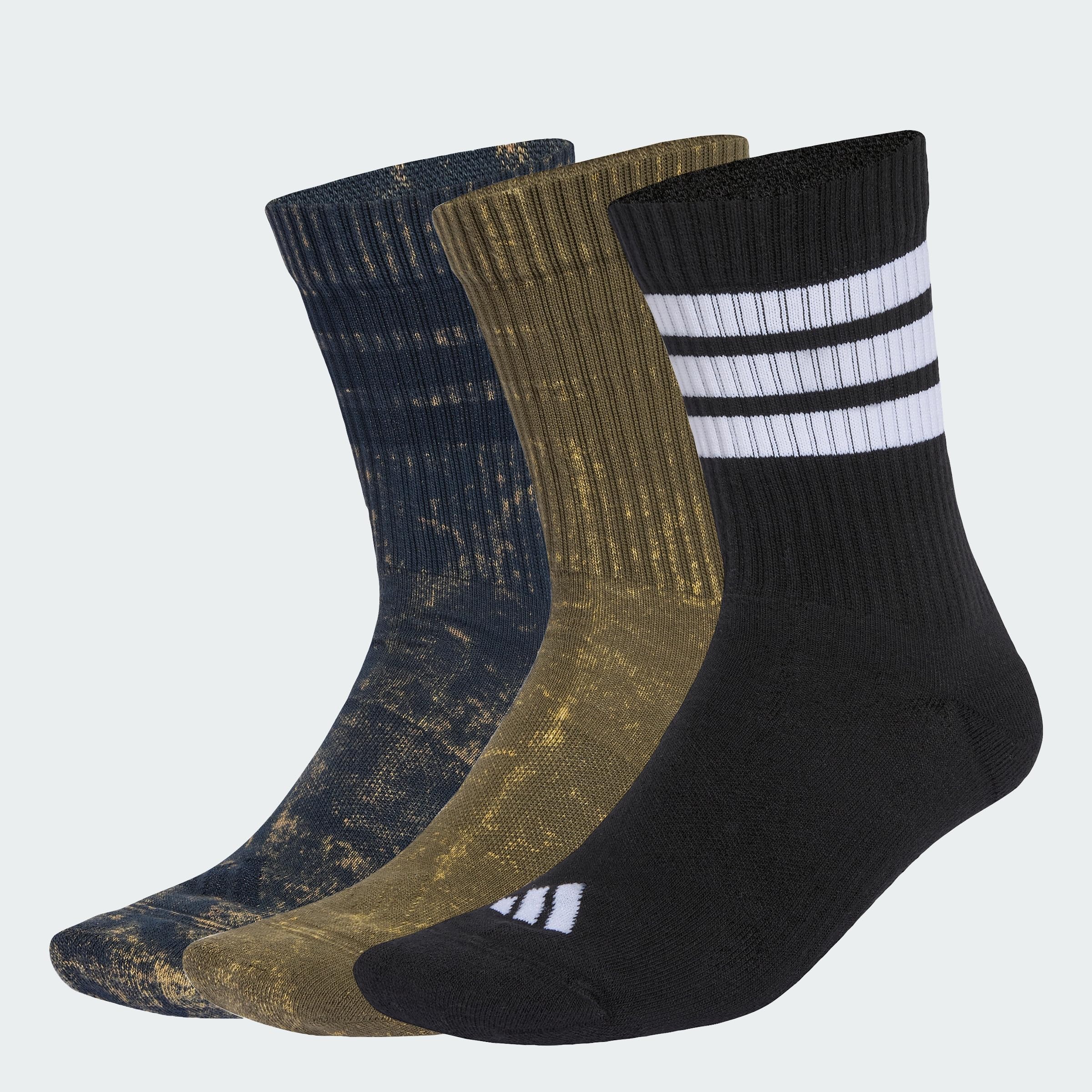 Adidas Unisex Bleu Football Socks Stonewash (X3)