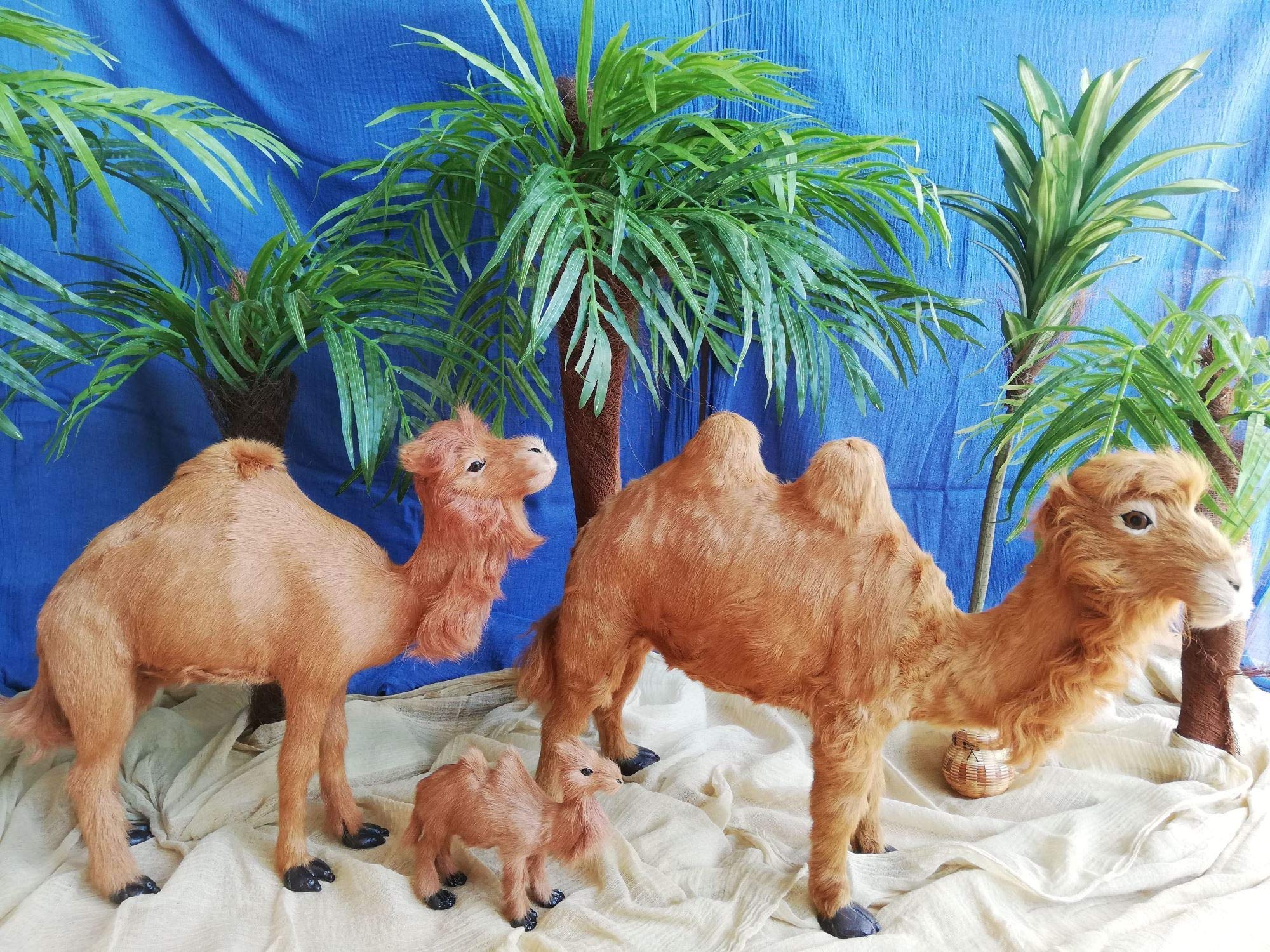 Kamel für Krippenfiguren aus Echtfell - viele Größen - Erzählfigur - Eglifigur