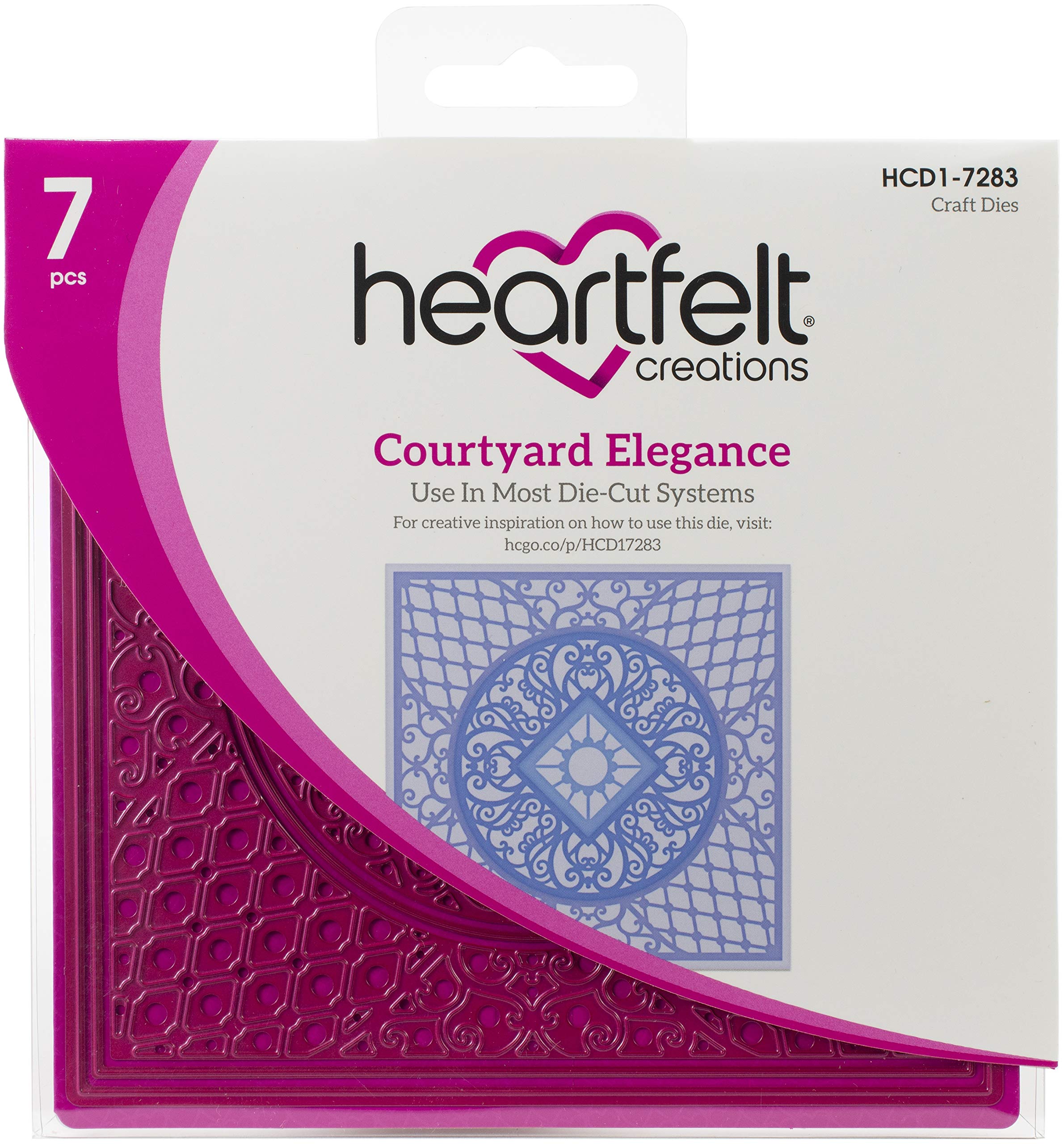 Matrice de découpe Courtyard Elegance pour sublimer vos albums de scrapbooking créatif