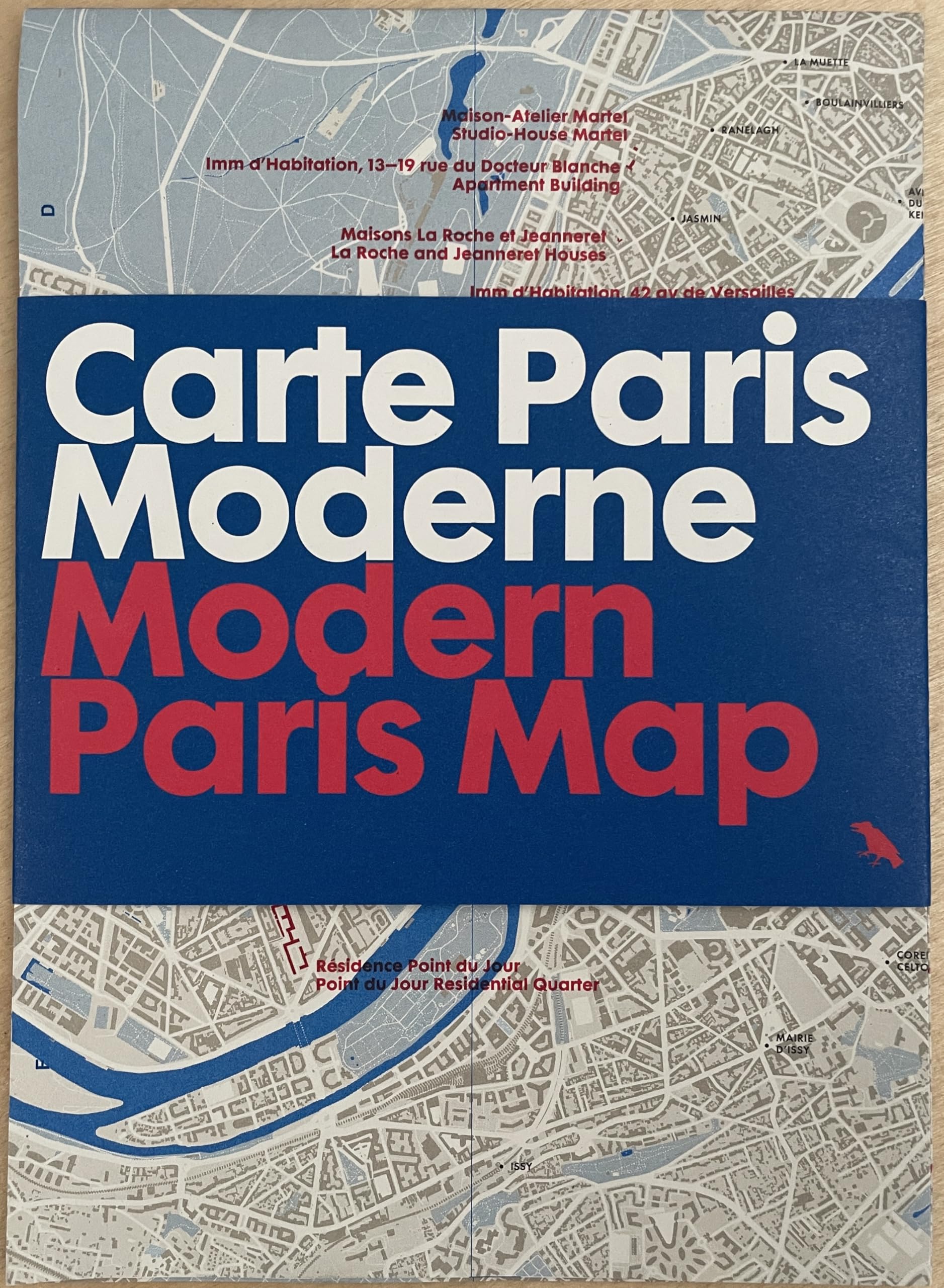 Modern Paris Map: Carte Paris Moderne