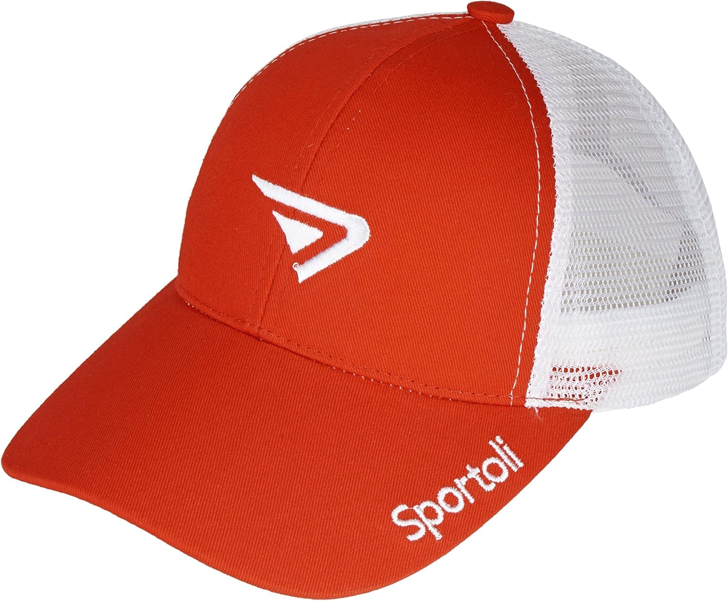Sportoli Adult and Kids Cotton Blend and Mesh Snapback Trucker Baseball Cap Hat : Sports & Outdoors