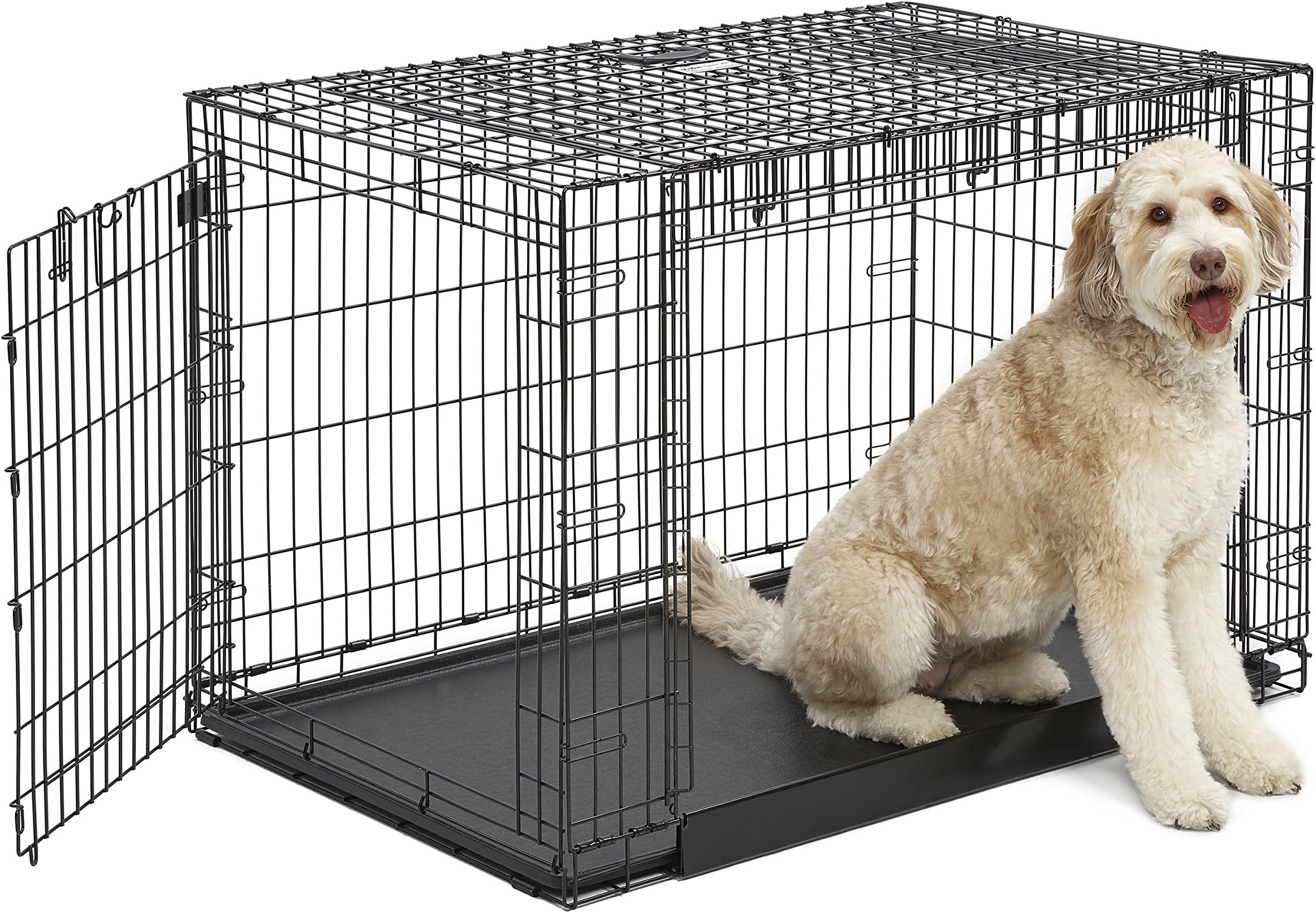 MidWest Homes for Pets Ovation Double Door Dog Crate, 48