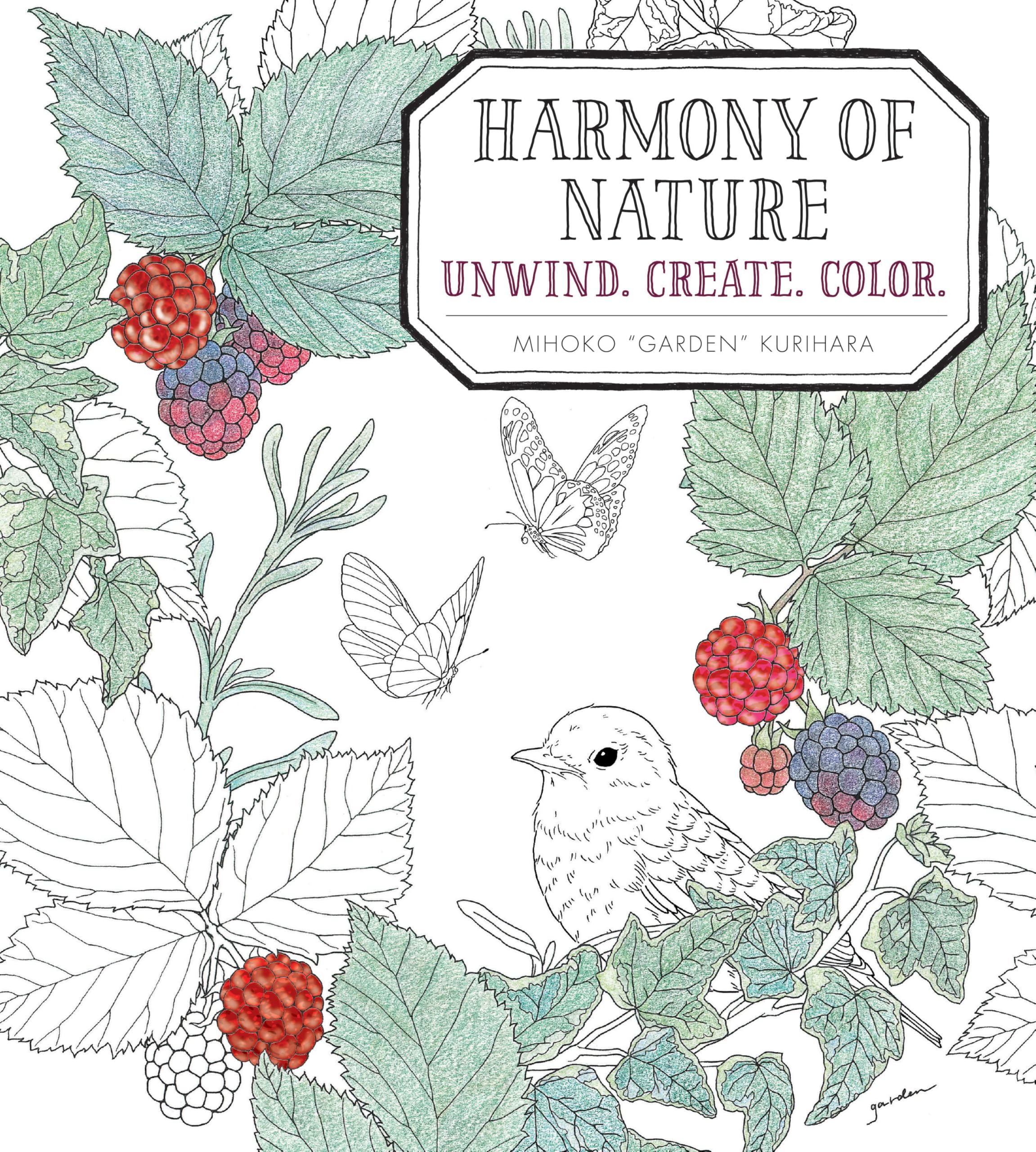 Harmony of Nature: Unwind. Create. Color.