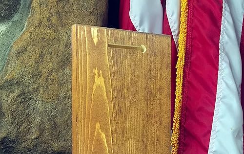 Miniatura 5 de Abridor de botellas de cerveza rústico con receptor de tapa, montaje en pared o de pie, regalo de madera personalizado