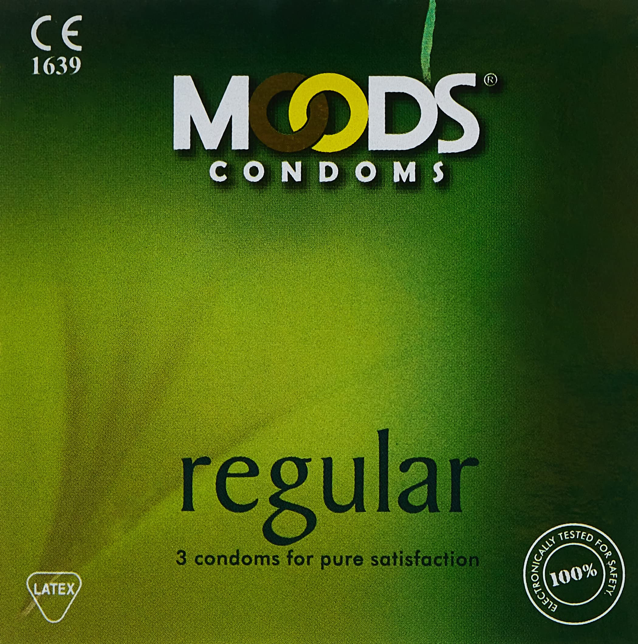 Moods Regular Condom 3-Pieces, Medium