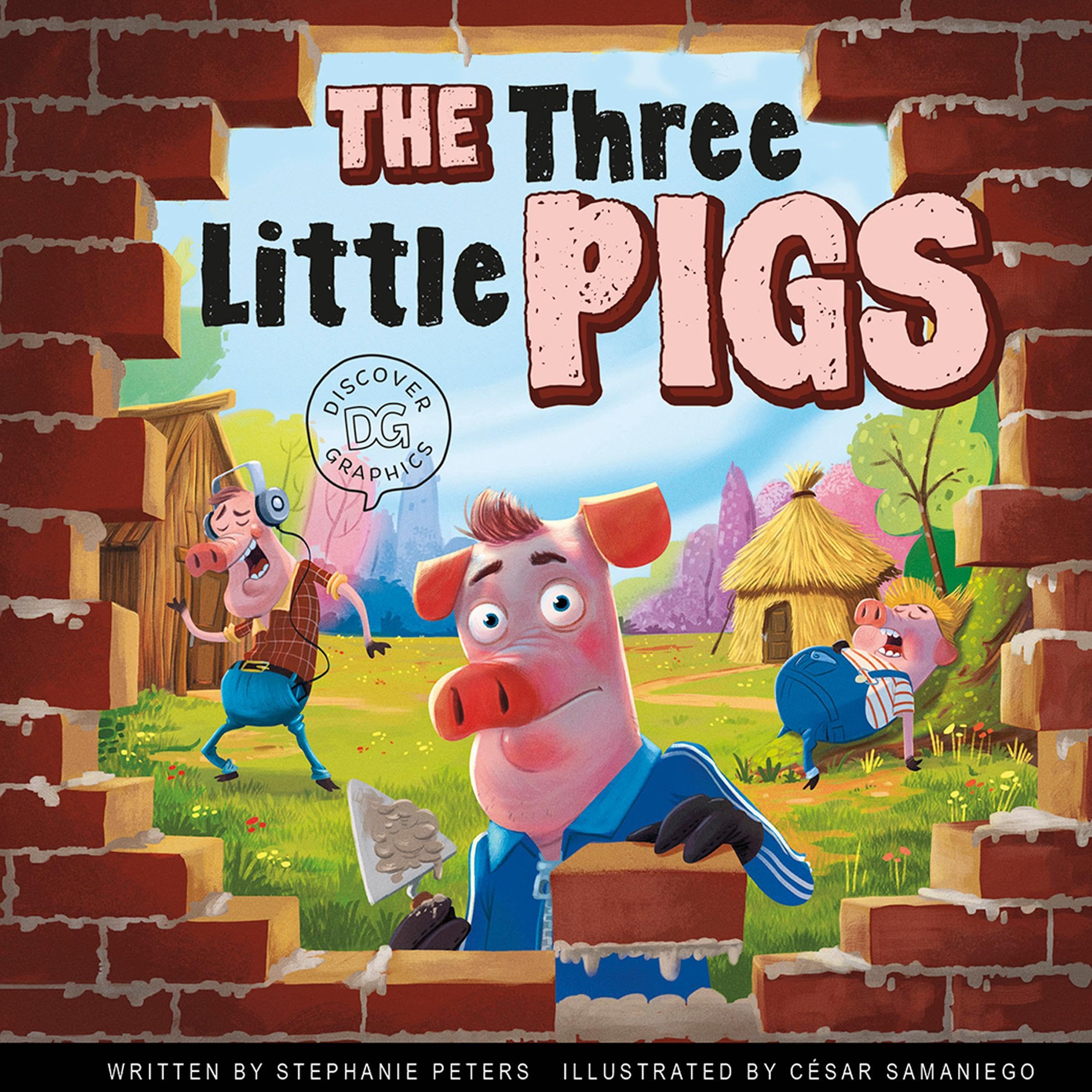 Cover art for The Three Little Pigs