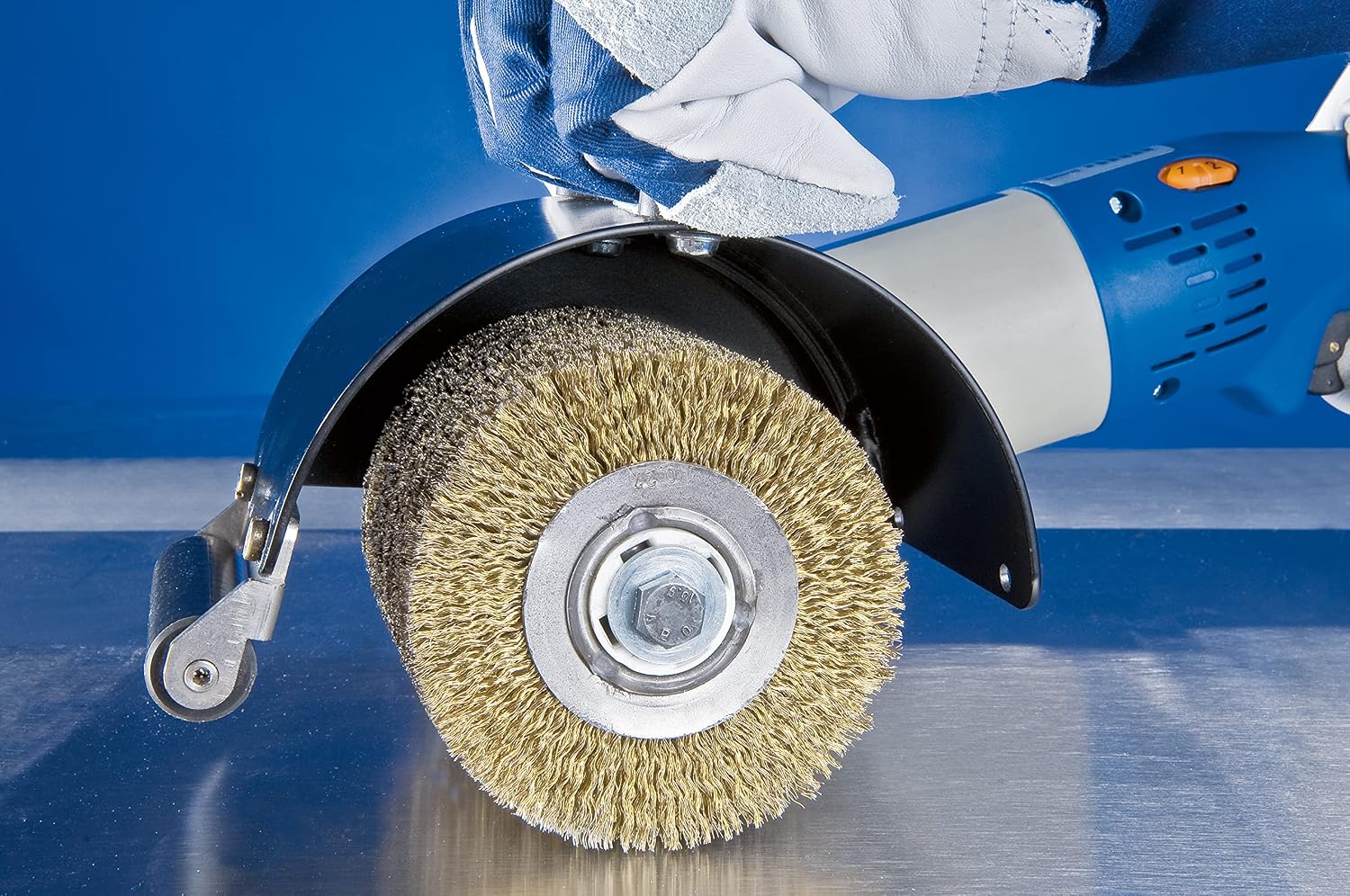 Pferd SG 43509001 Scratch Brushes WBU 100100/19.1 ST 0.27 Stranded Wire, Unbraided; Trimming Material Steel 0.27 Mm, Diameter 100 - Image 3