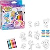 Shrinky Dinks Minis Mermaids, Includes 10 Preprinted Shrinky Dinks, Kids Art and Craft Activity Set, Kids Toys for Ages 5 Up by Just Play