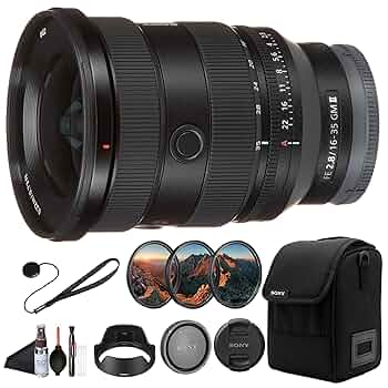 SONY FE 16-35mm F2.8 GM SEL1635GM フード無格安 Amazon.com : Sony - FE 16-35mm F2.8 GM Wide-angle Zoom Lens