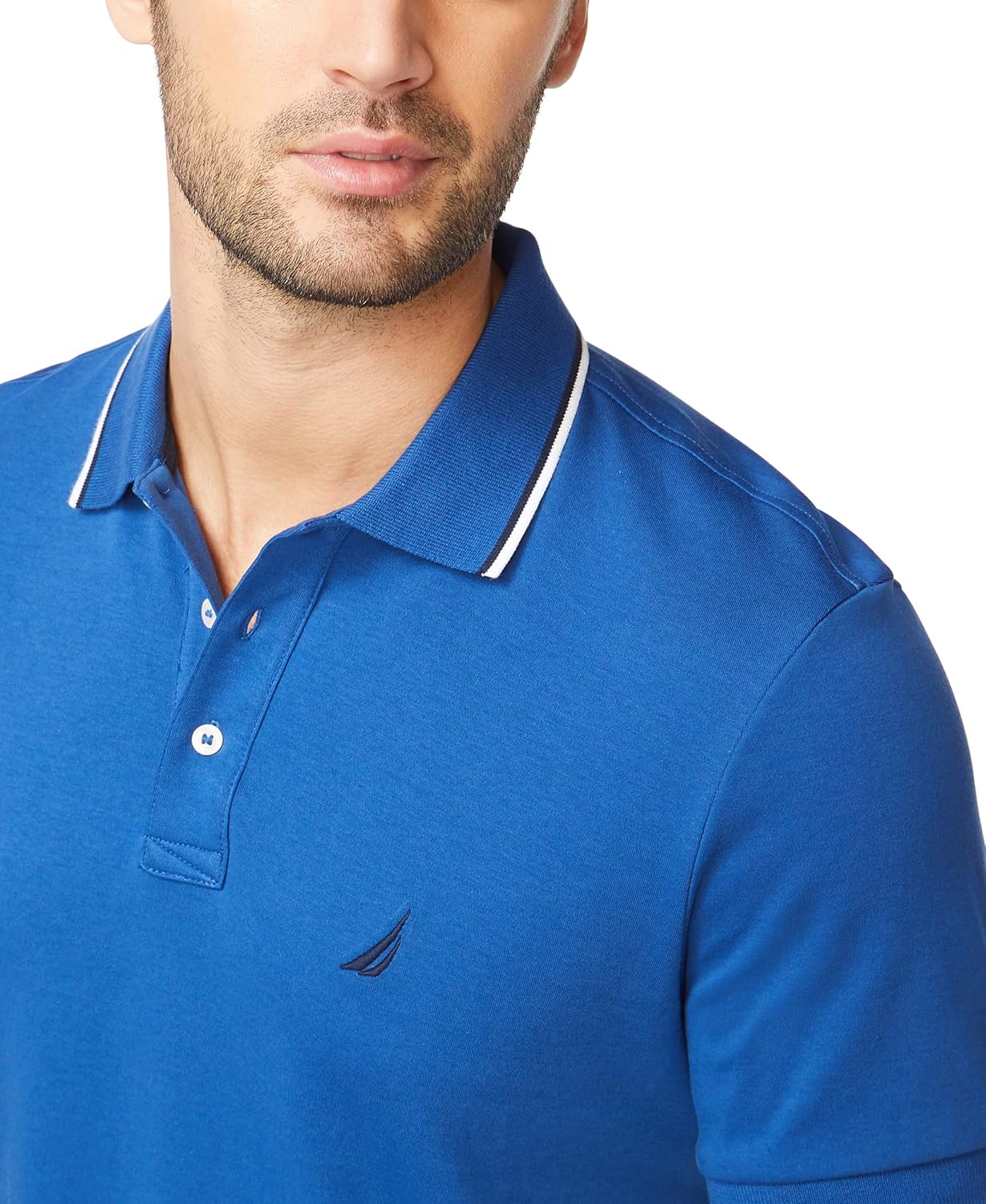 Camisa polo Camisa polo de algodão macio sólido de manga curta com ajuste clássico NauticaMasculino em promoção! Veja a oferta e mais achadinhos de Camisetas 4 Hoje é o melhor dia para comprar Camisa polo Camisa polo de algodão macio sólido de manga curta com ajuste clássico NauticaMasculino com aquele preço maroto! Promoção! Aproveite a oferta! 4