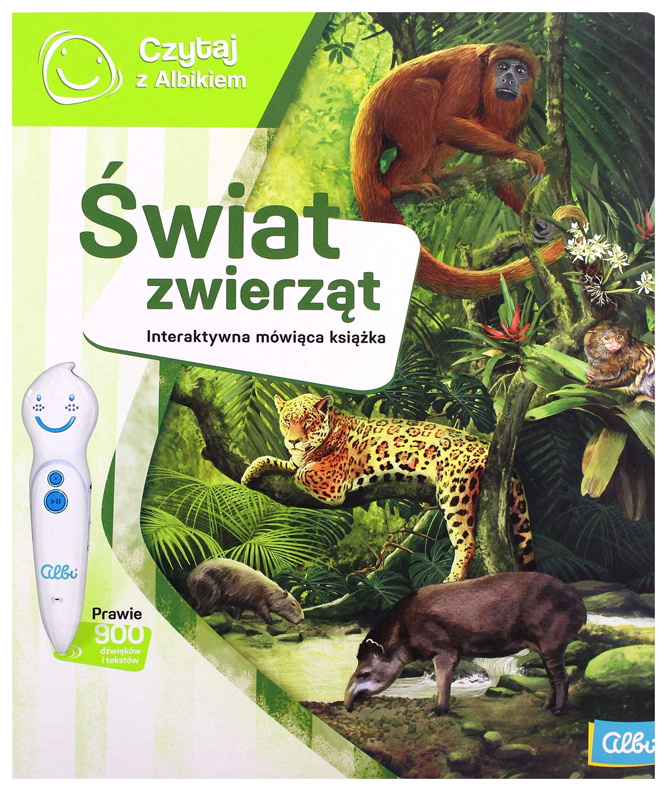 Czytaj z Albikiem. Książka Świat zwierząt