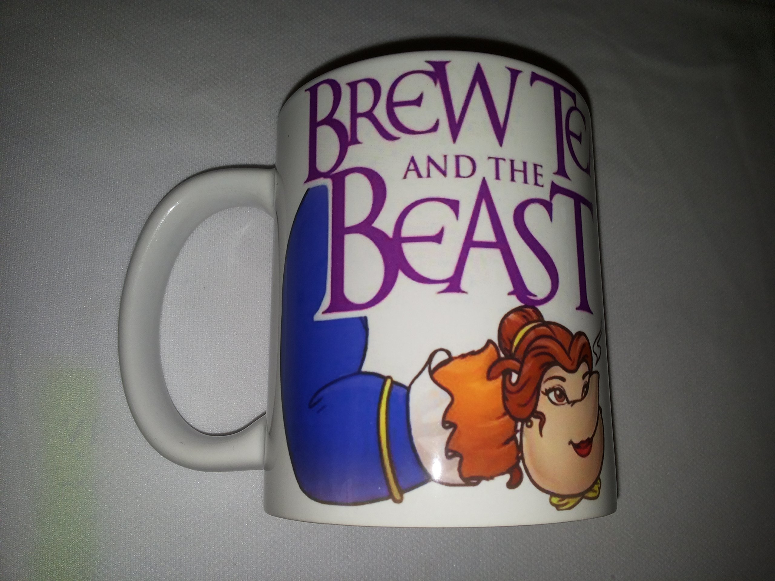 Personalisedjust4u Multi Brew Tea And The Beast Novelty Ceramic Coffee Mug Plus Coaster