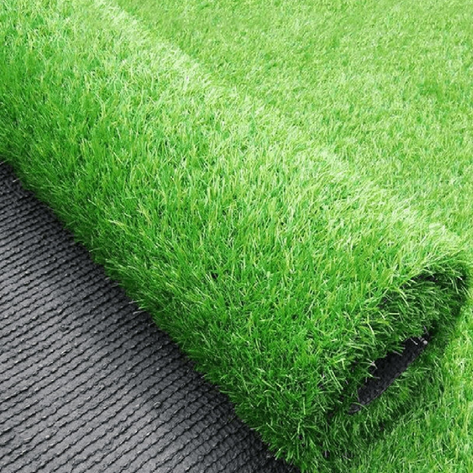 Tappeto in Erba Sintetica Premium 2x3,5 m per Esterni, Ideale per Patio, Balcone, Giardino, Prato, terrazzo e Veranda. Tappeto in Erba Artificiale Verde Resistente.