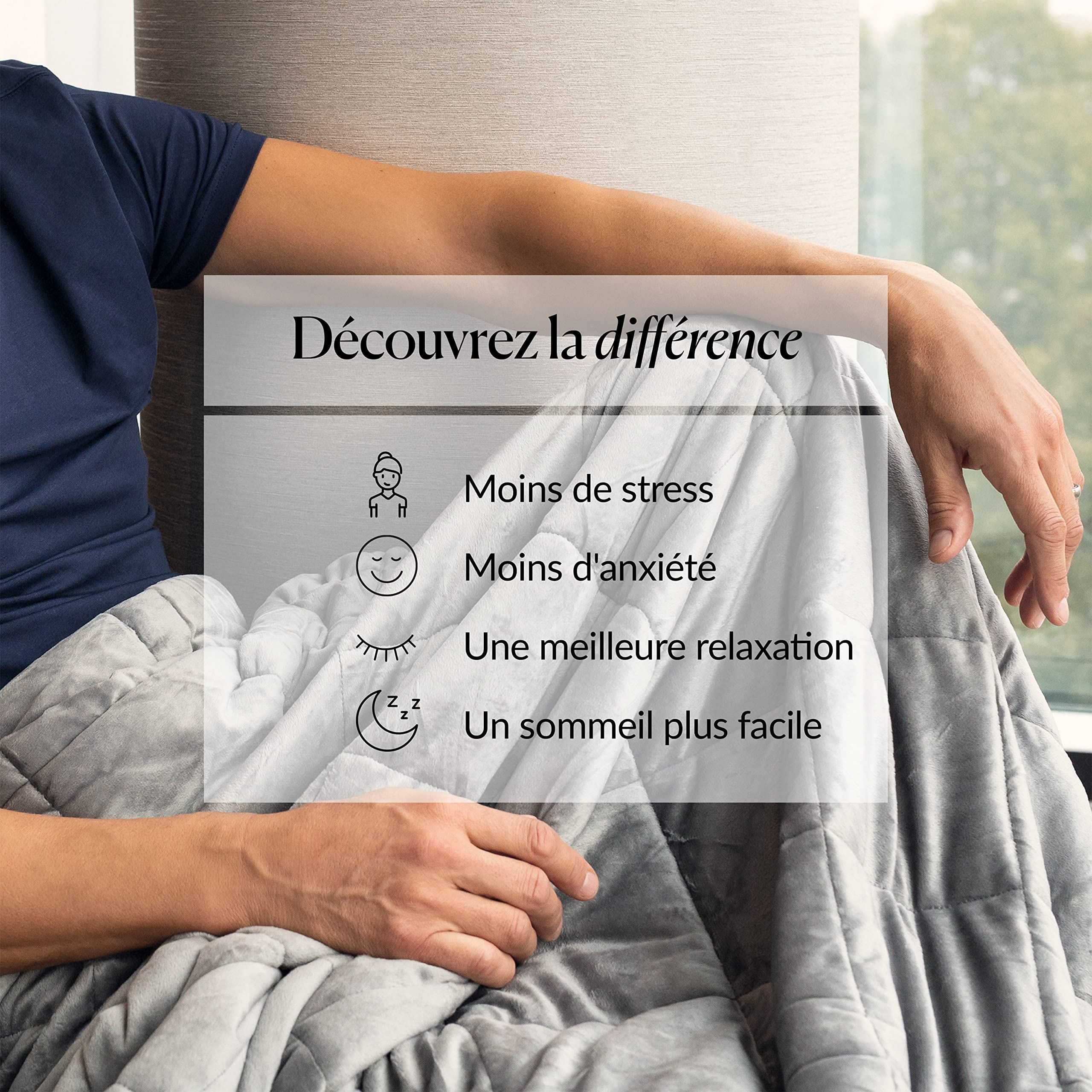 CURA Plaid Polaire pour Le Canapé - Couverture Polaire 140X200 6 Kg - Couverture Gravity Canapé - Plaid Canapé pour Adultes - Couvre-Lit Bordeaux