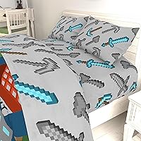 Vista 6 de Jay Franco - Juego de sábanas para niños con funda ajustada, sábanas planas y funda de almohada - Ropa de cama ultrasuave con funda de almohada