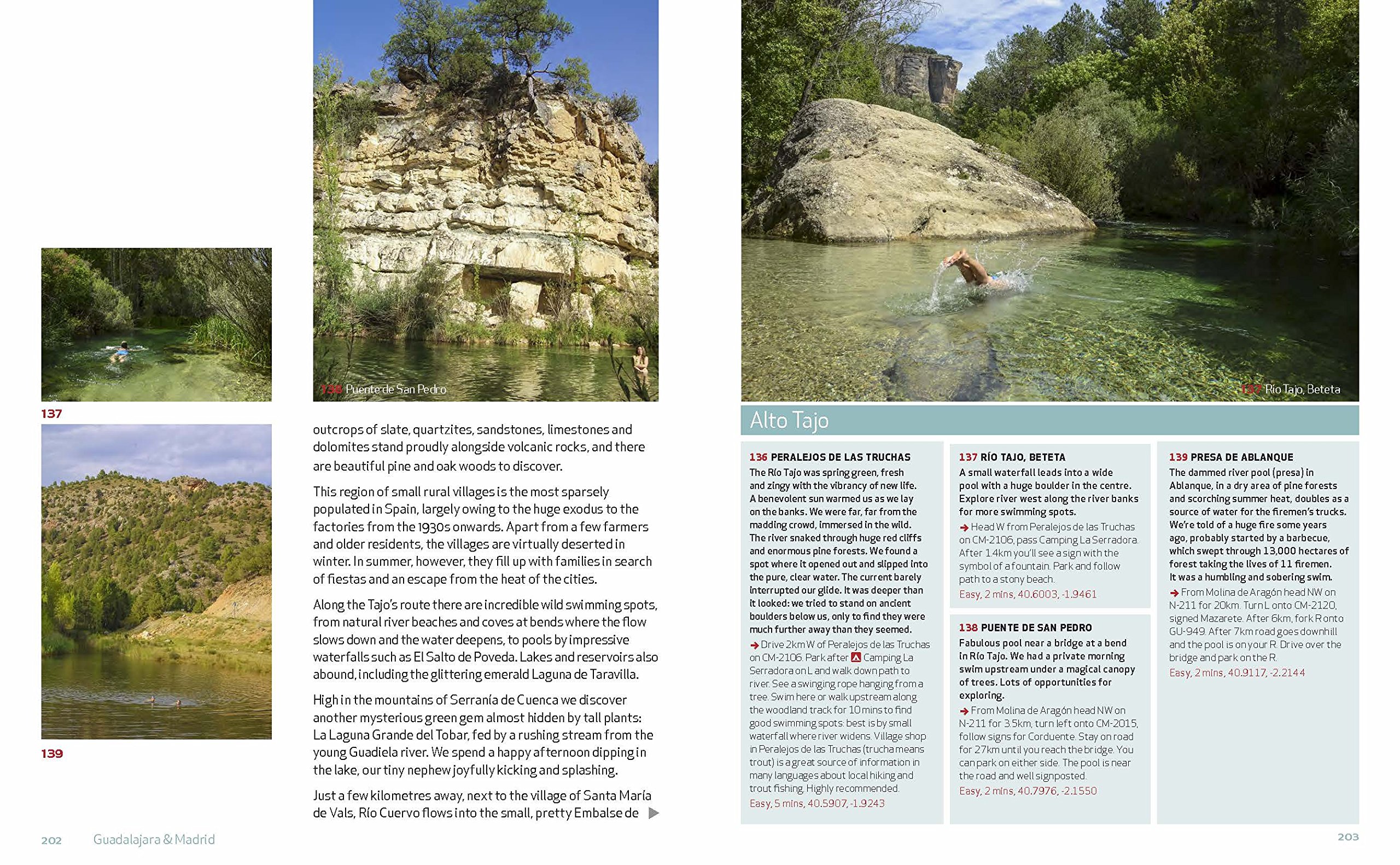 Wild Swimming Spain [Idioma Inglés]
