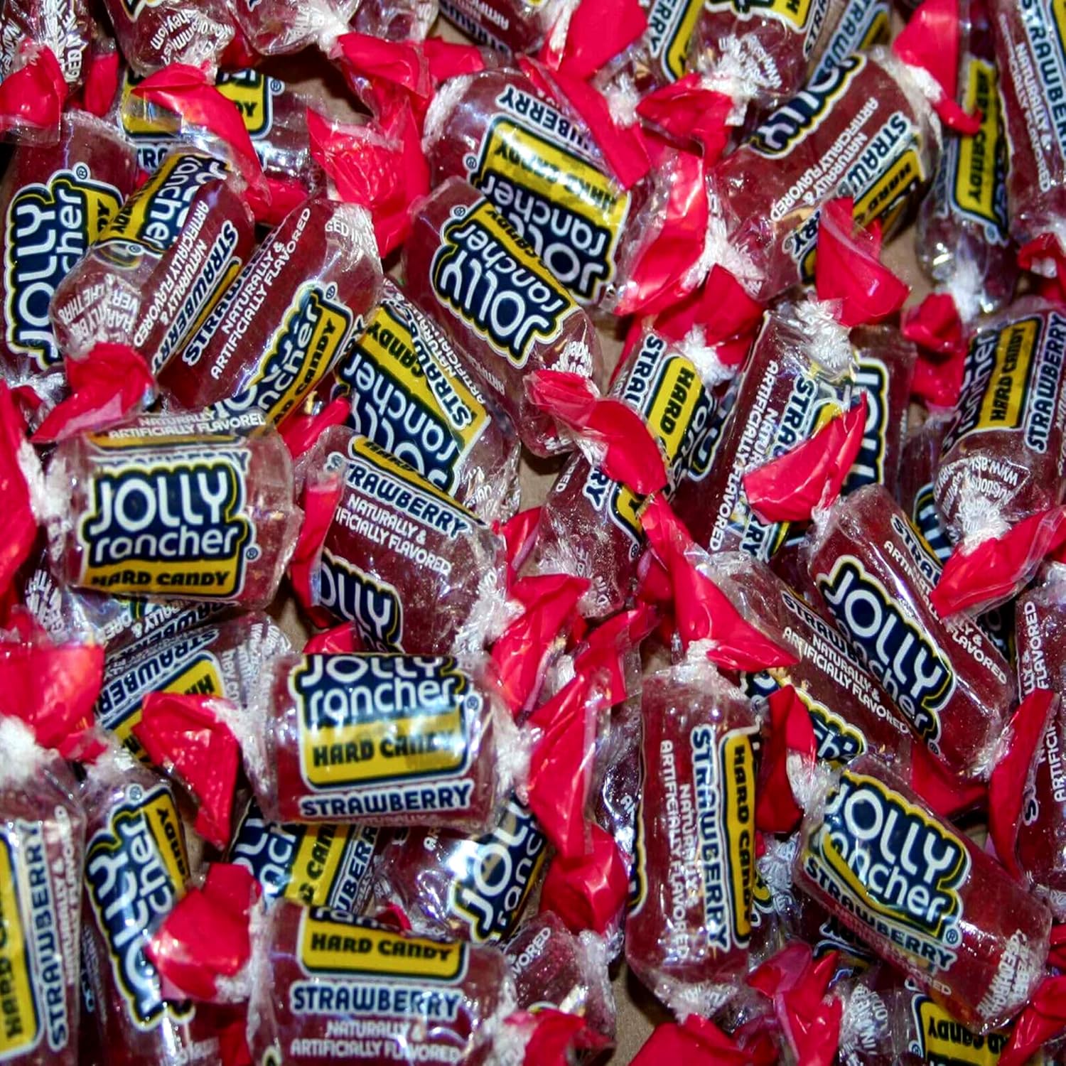 Strawberry Hard Candy Bulk 1LB Bag of Bulk Hard Candies